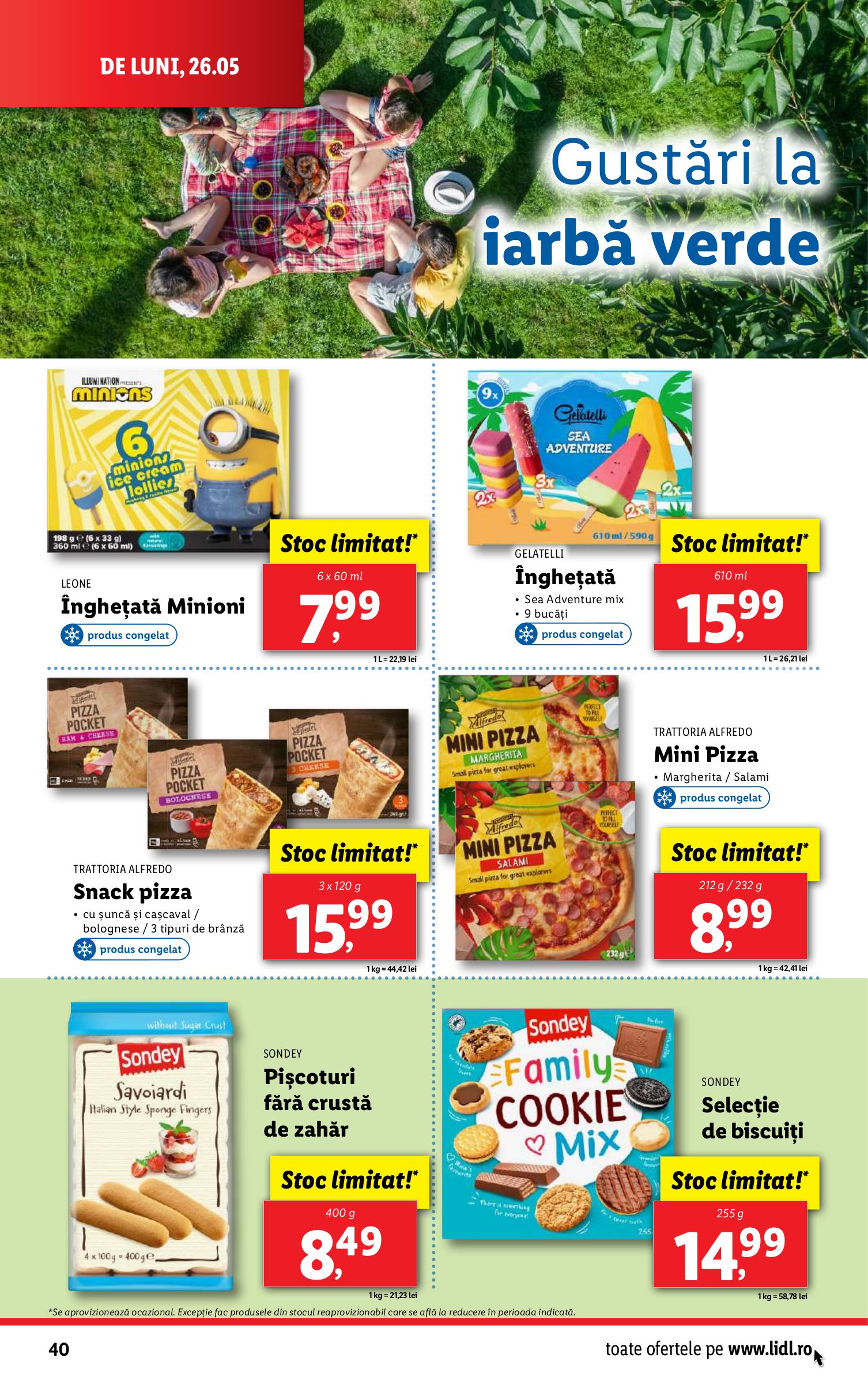 lidl - Catalog Lidl valabil din 26.05. - 01.06. - page: 40 lidl - Catalog Lidl valabil din 26.05. - 01.06. - page: 40