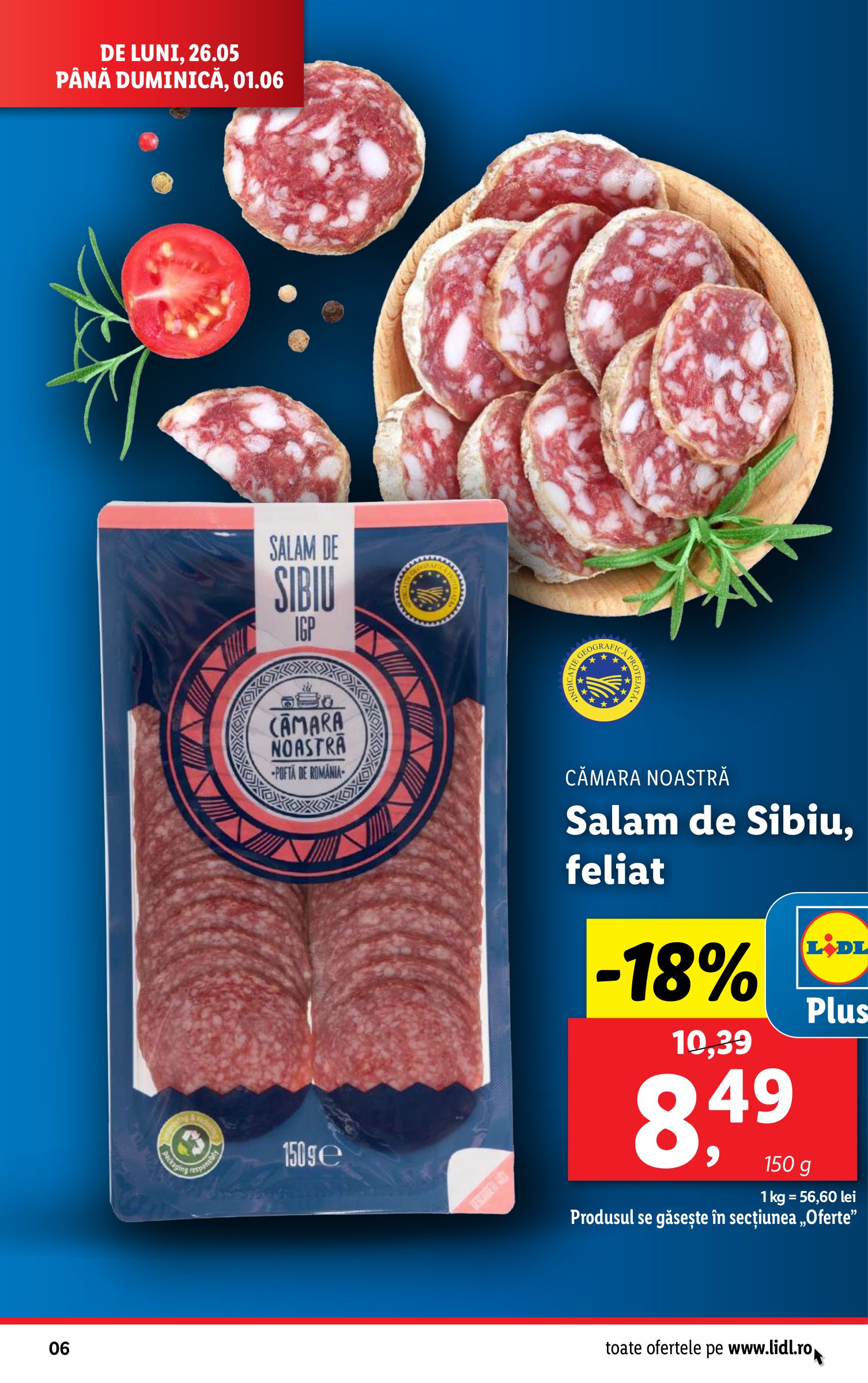 lidl - Catalog Lidl valabil din 26.05. - 01.06. - page: 6 lidl - Catalog Lidl valabil din 26.05. - 01.06. - page: 6