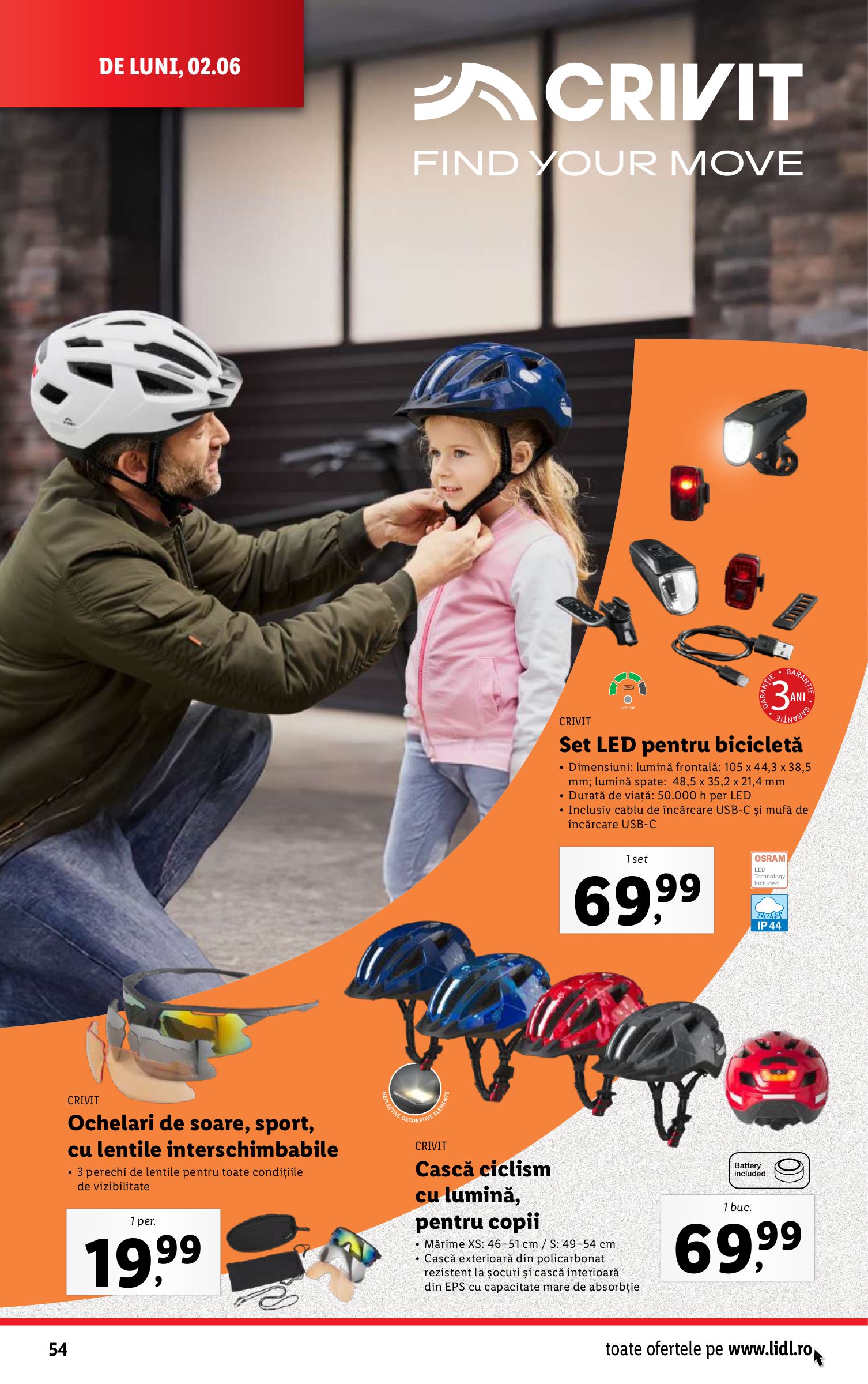 lidl - Catalog Lidl valabil din 02.06. - 08.06. - page: 54