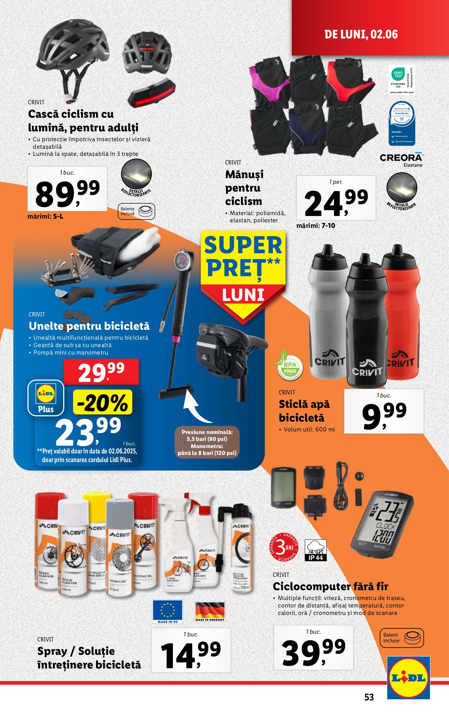 lidl - Catalog Lidl valabil din 02.06. - 08.06. - page: 53