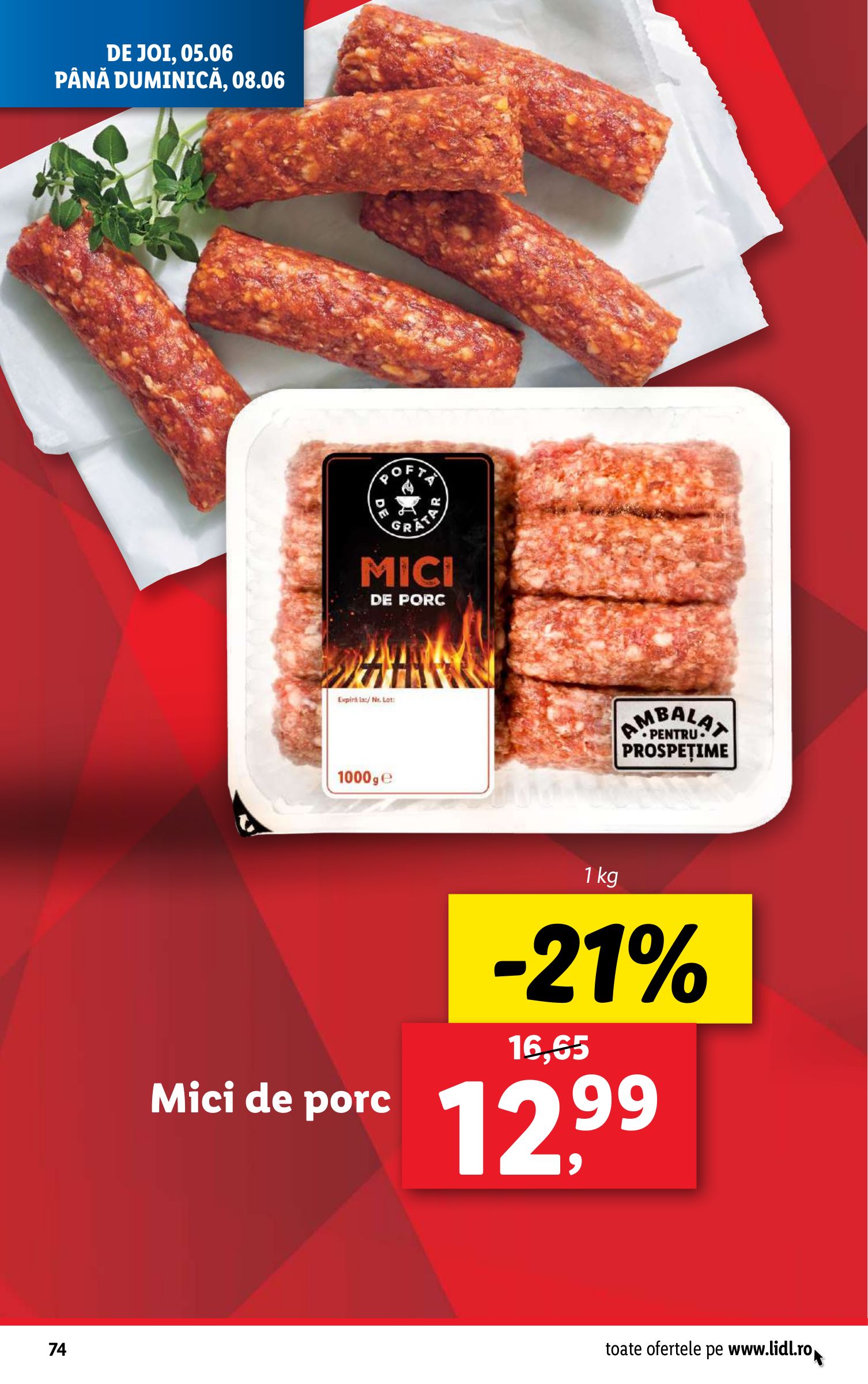 lidl - Catalog Lidl valabil din 02.06. - 08.06. - page: 74