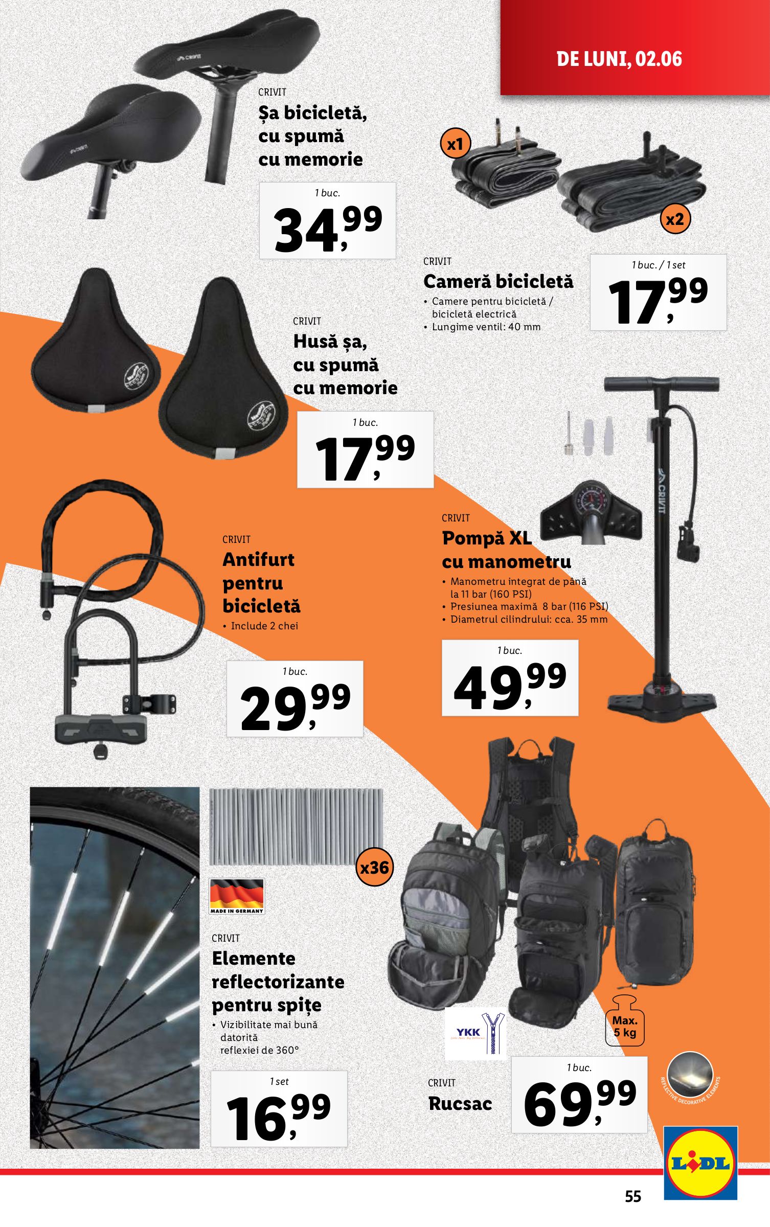 lidl - Catalog Lidl valabil din 02.06. - 08.06. - page: 55