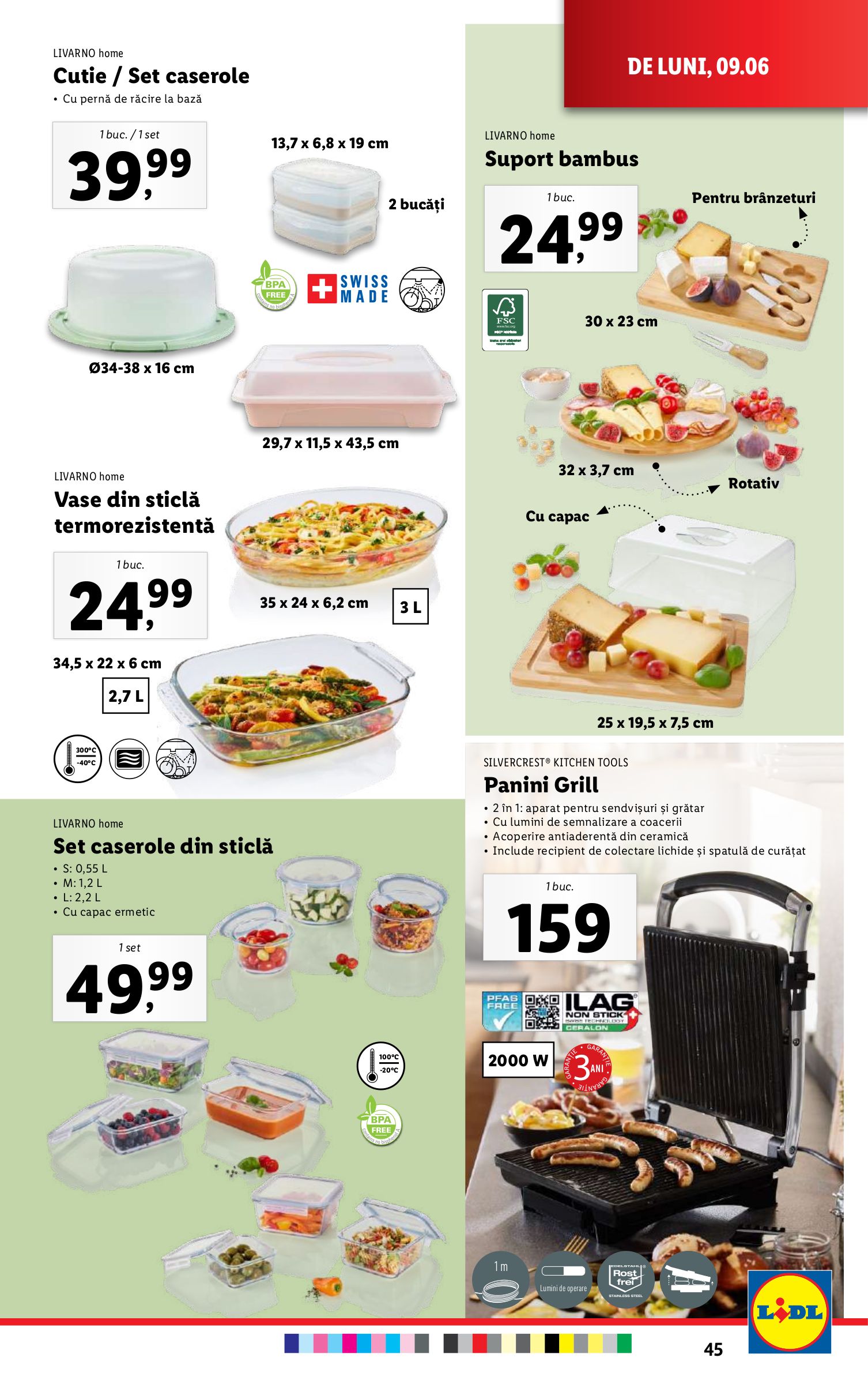 lidl - Catalog Lidl valabil din 09.06. până pe 15.06. - page: 45 lidl - Catalog Lidl valabil din 09.06. până pe 15.06. - page: 45