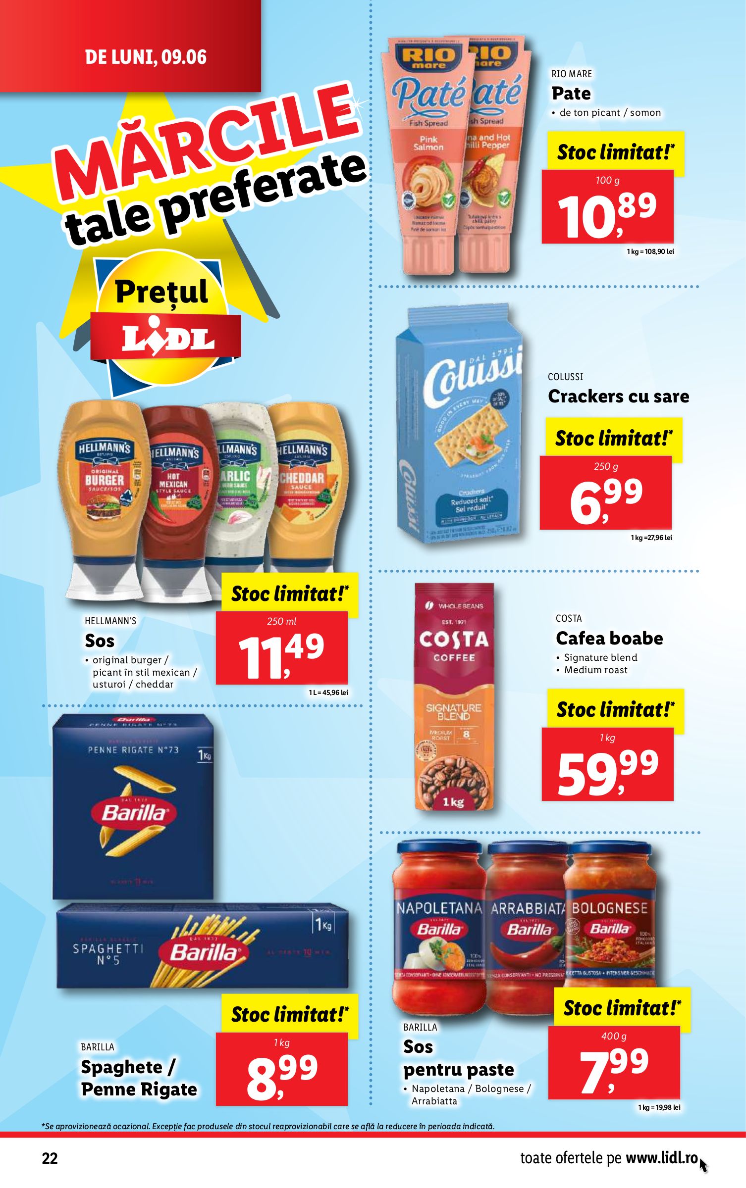lidl - Catalog Lidl valabil din 09.06. până pe 15.06. - page: 22 lidl - Catalog Lidl valabil din 09.06. până pe 15.06. - page: 22