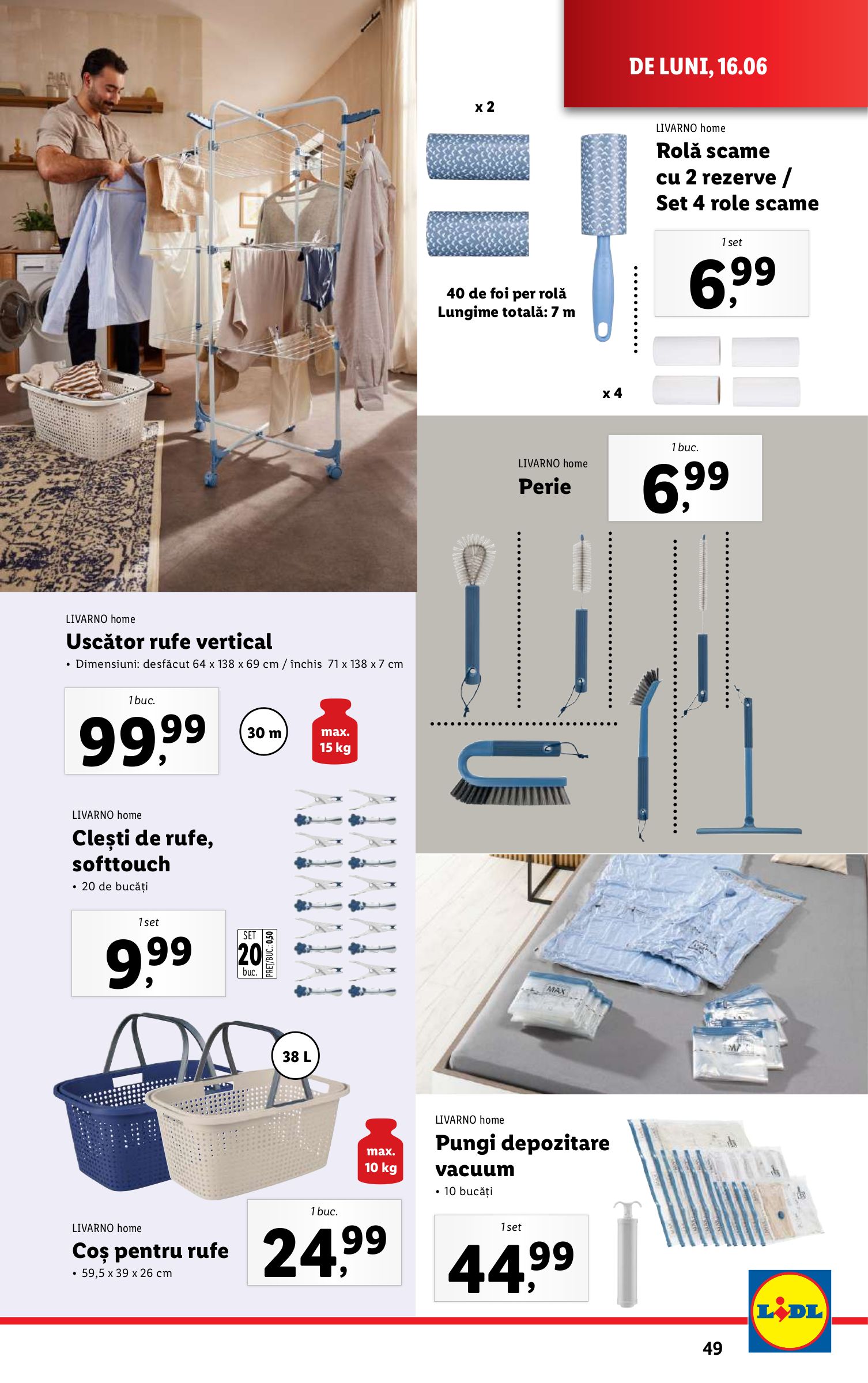 lidl - Catalog Lidl valabil din 16.06. până pe 22.06. - page: 49 lidl - Catalog Lidl valabil din 16.06. până pe 22.06. - page: 49