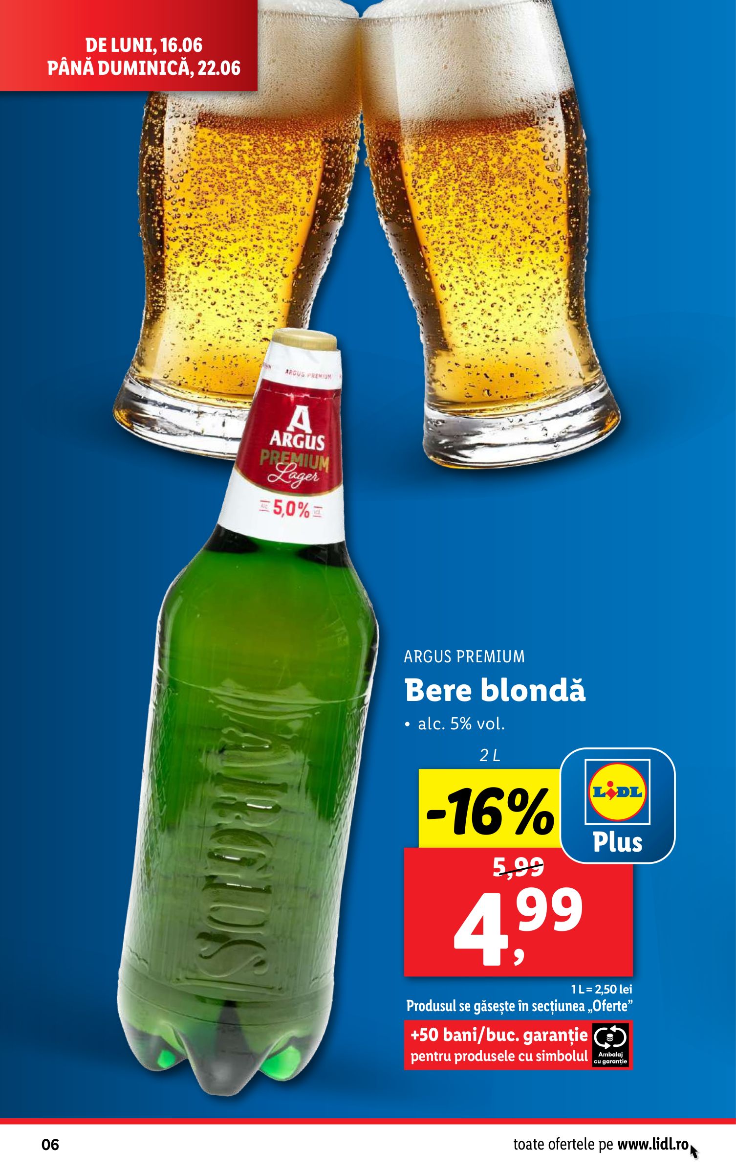 lidl - Catalog Lidl valabil din 16.06. până pe 22.06. - page: 6 lidl - Catalog Lidl valabil din 16.06. până pe 22.06. - page: 6