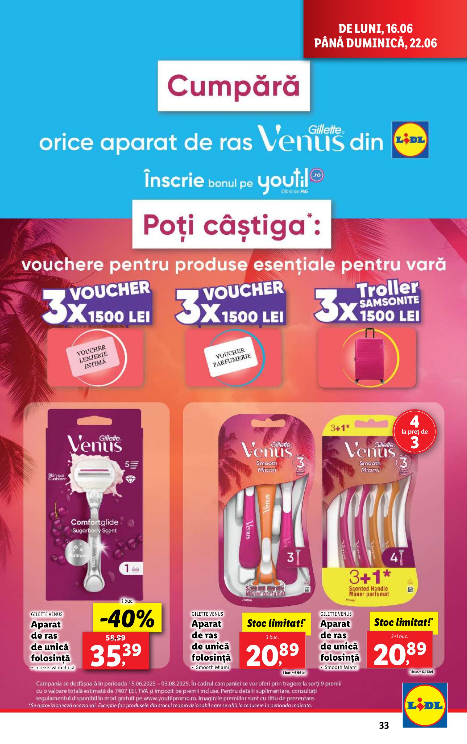 lidl - Catalog Lidl valabil din 16.06. până pe 22.06. - page: 33 lidl - Catalog Lidl valabil din 16.06. până pe 22.06. - page: 33