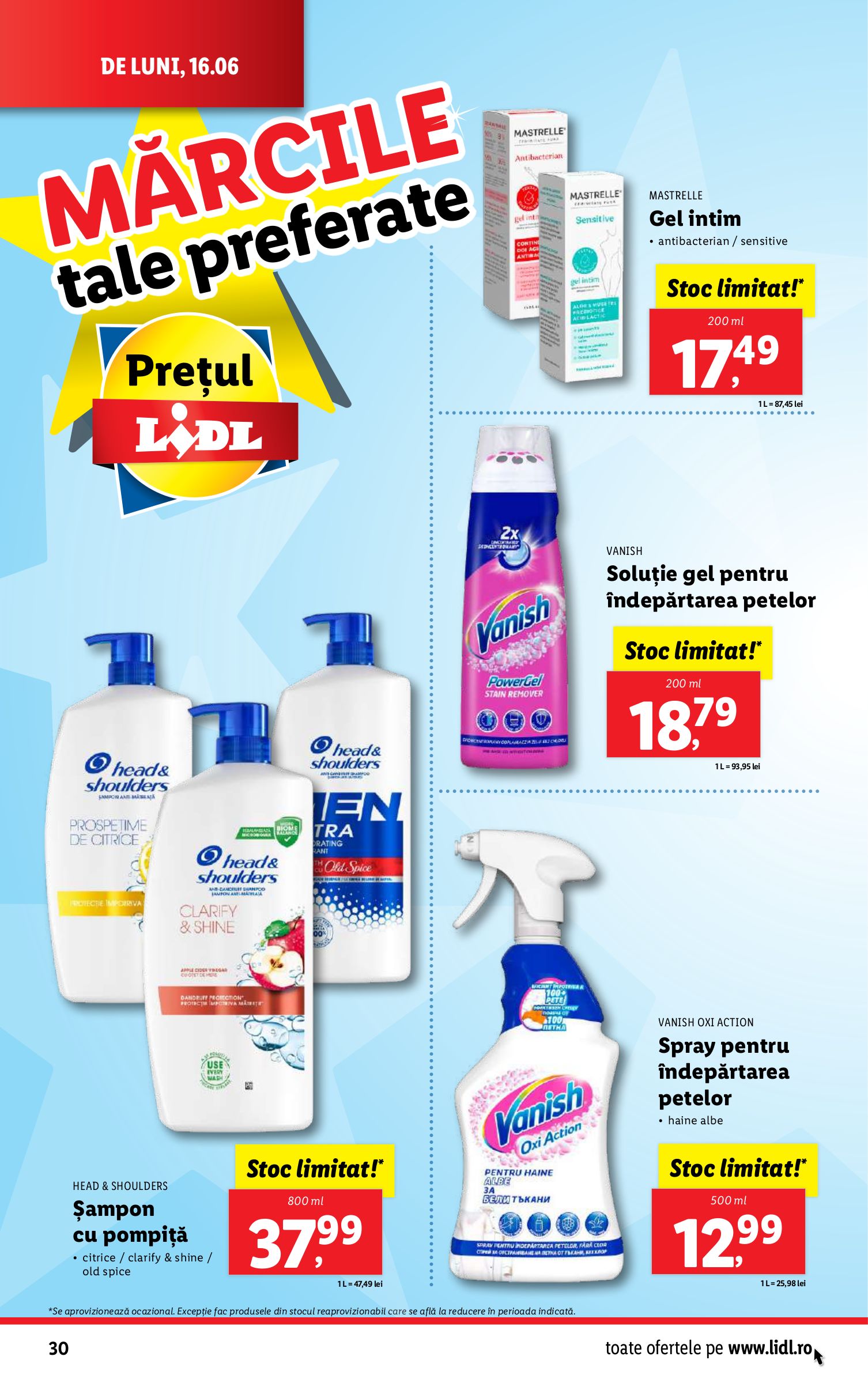 lidl - Catalog Lidl valabil din 16.06. până pe 22.06. - page: 30 lidl - Catalog Lidl valabil din 16.06. până pe 22.06. - page: 30