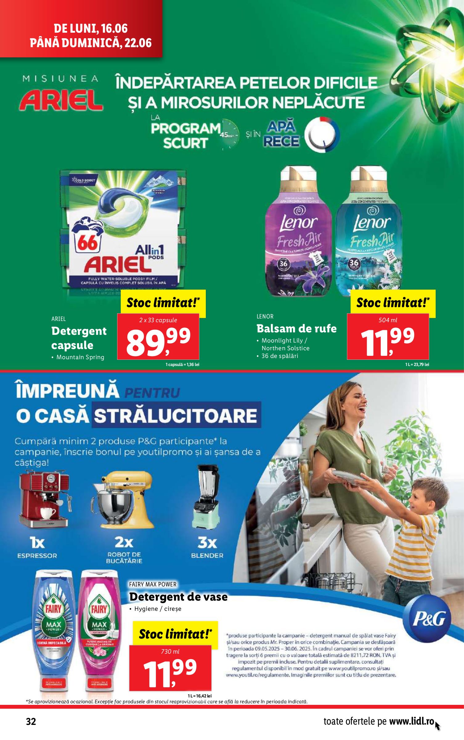 lidl - Catalog Lidl valabil din 16.06. până pe 22.06. - page: 32 lidl - Catalog Lidl valabil din 16.06. până pe 22.06. - page: 32
