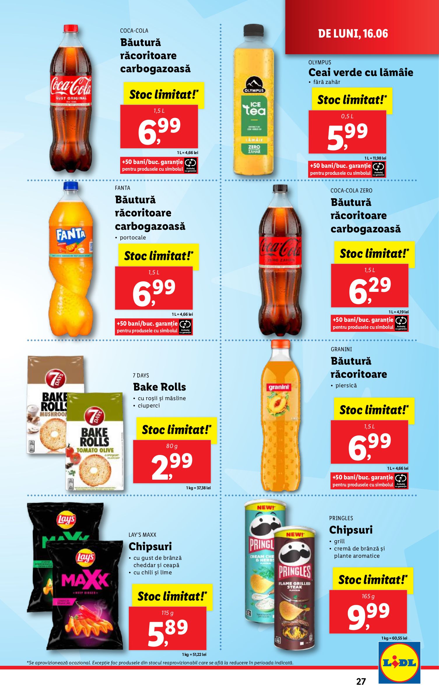 lidl - Catalog Lidl valabil din 16.06. până pe 22.06. - page: 27 lidl - Catalog Lidl valabil din 16.06. până pe 22.06. - page: 27
