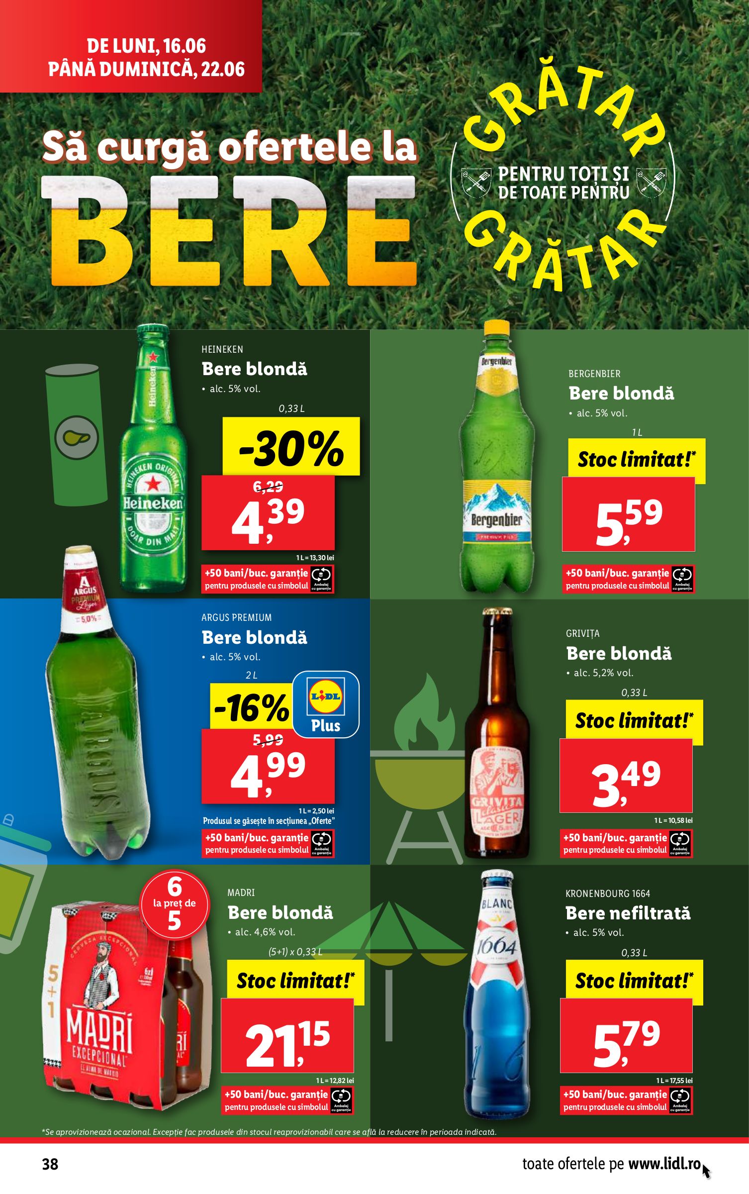 lidl - Catalog Lidl valabil din 16.06. până pe 22.06. - page: 38 lidl - Catalog Lidl valabil din 16.06. până pe 22.06. - page: 38
