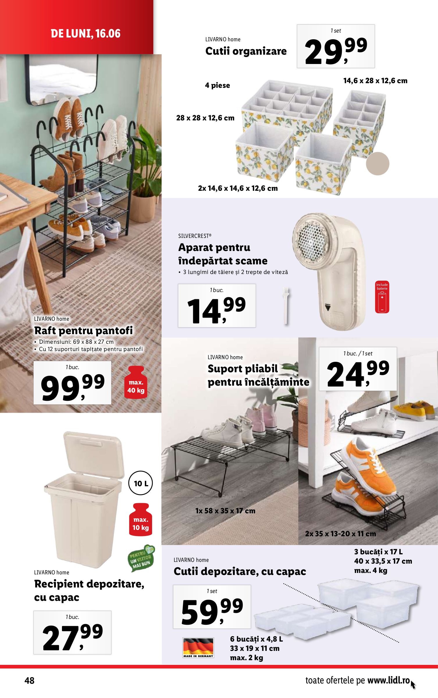 lidl - Catalog Lidl valabil din 16.06. până pe 22.06. - page: 48 lidl - Catalog Lidl valabil din 16.06. până pe 22.06. - page: 48