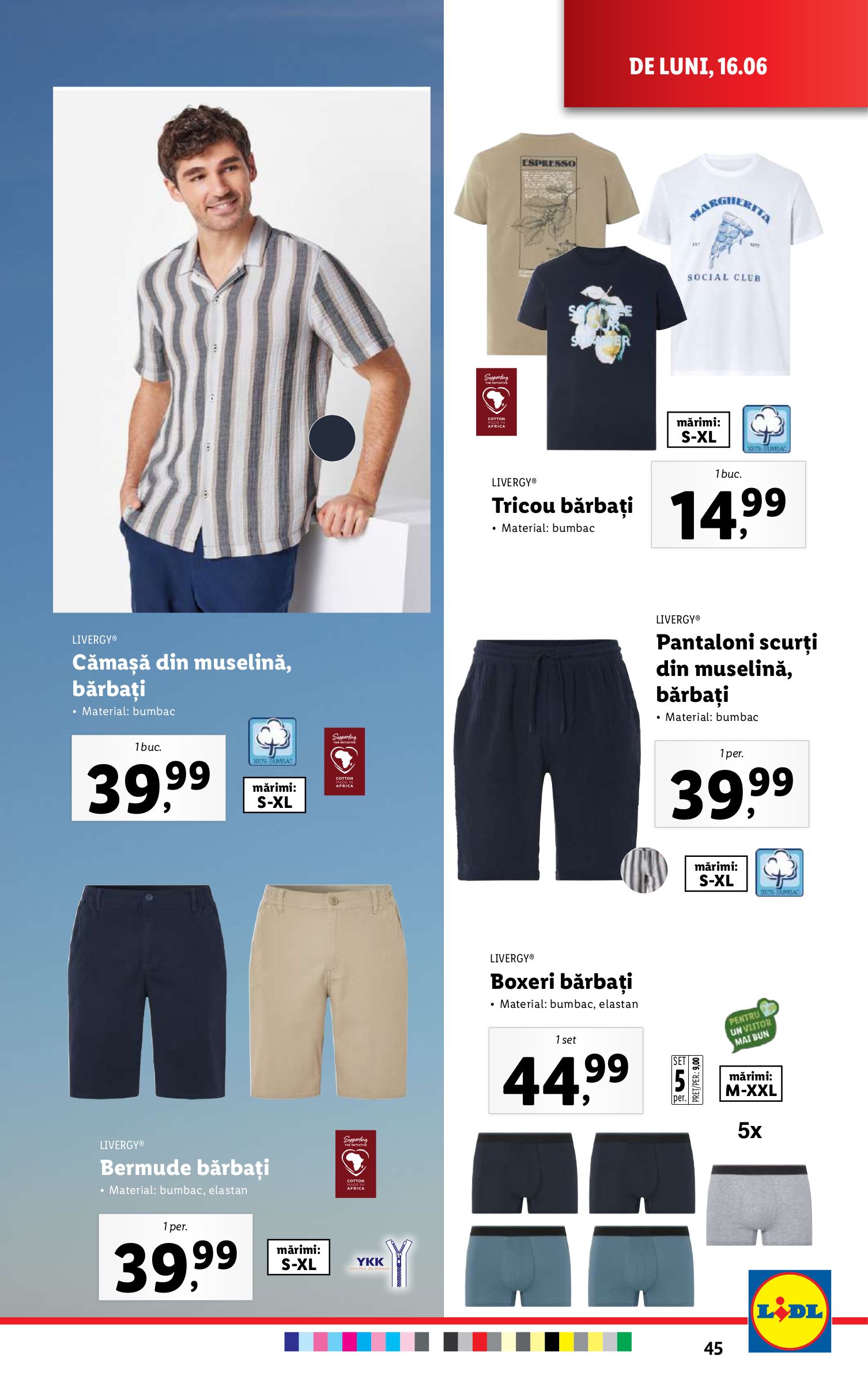 lidl - Catalog Lidl valabil din 16.06. până pe 22.06. - page: 45 lidl - Catalog Lidl valabil din 16.06. până pe 22.06. - page: 45