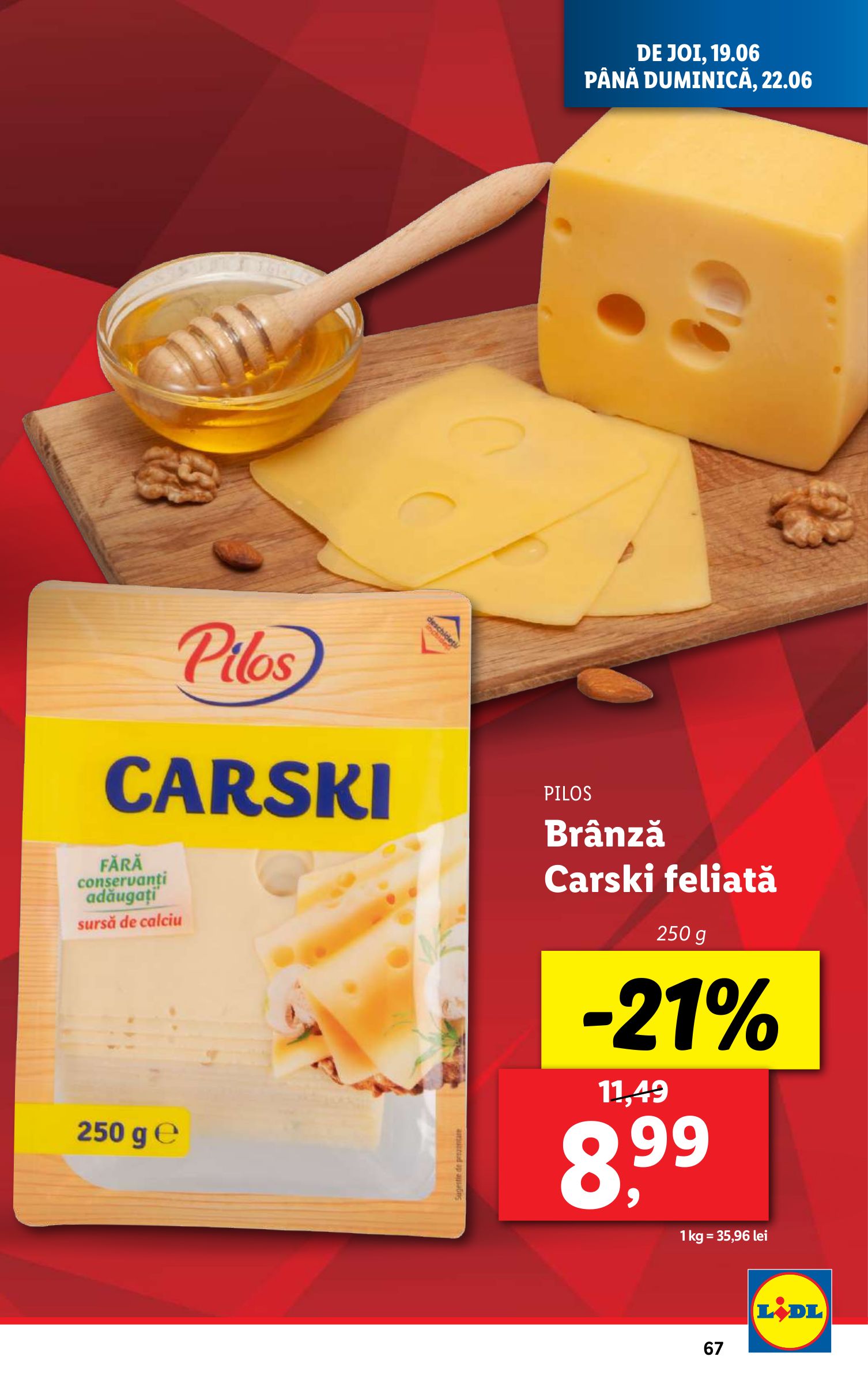 lidl - Catalog Lidl valabil din 16.06. până pe 22.06. - page: 67 lidl - Catalog Lidl valabil din 16.06. până pe 22.06. - page: 67