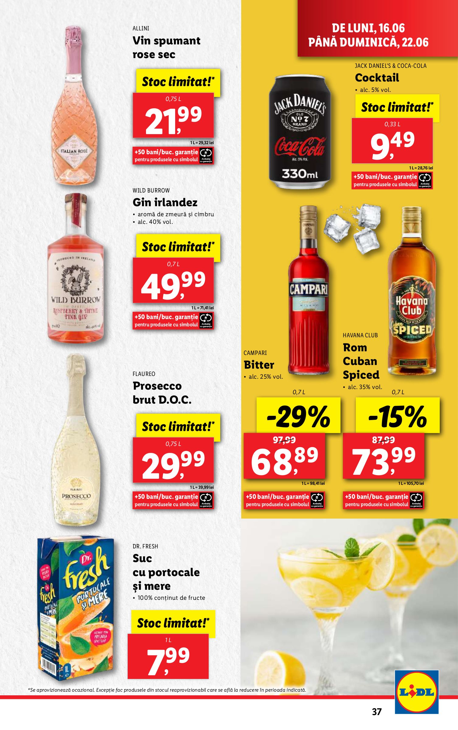 lidl - Catalog Lidl valabil din 16.06. până pe 22.06. - page: 37 lidl - Catalog Lidl valabil din 16.06. până pe 22.06. - page: 37