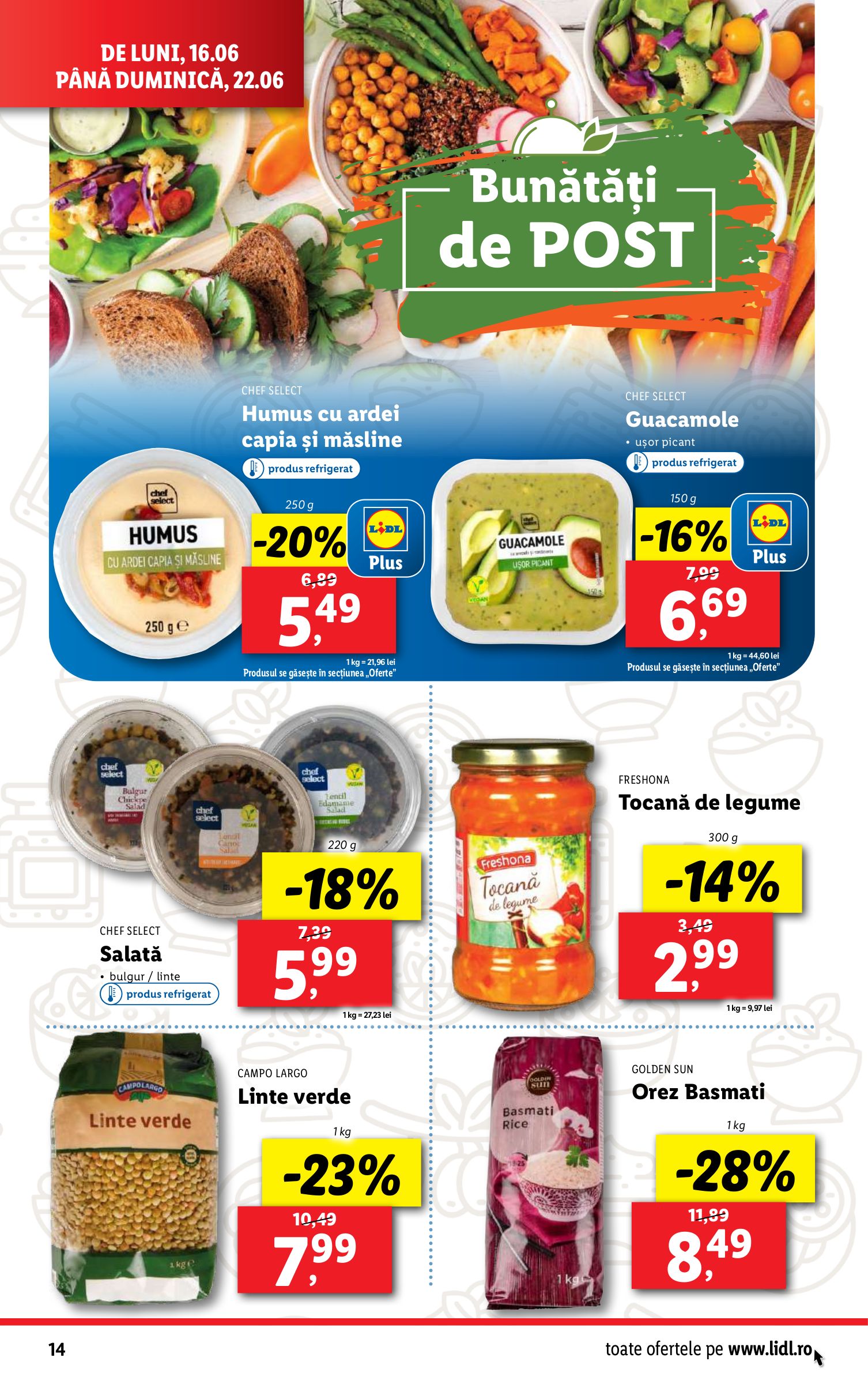 lidl - Catalog Lidl valabil din 16.06. până pe 22.06. - page: 14 lidl - Catalog Lidl valabil din 16.06. până pe 22.06. - page: 14