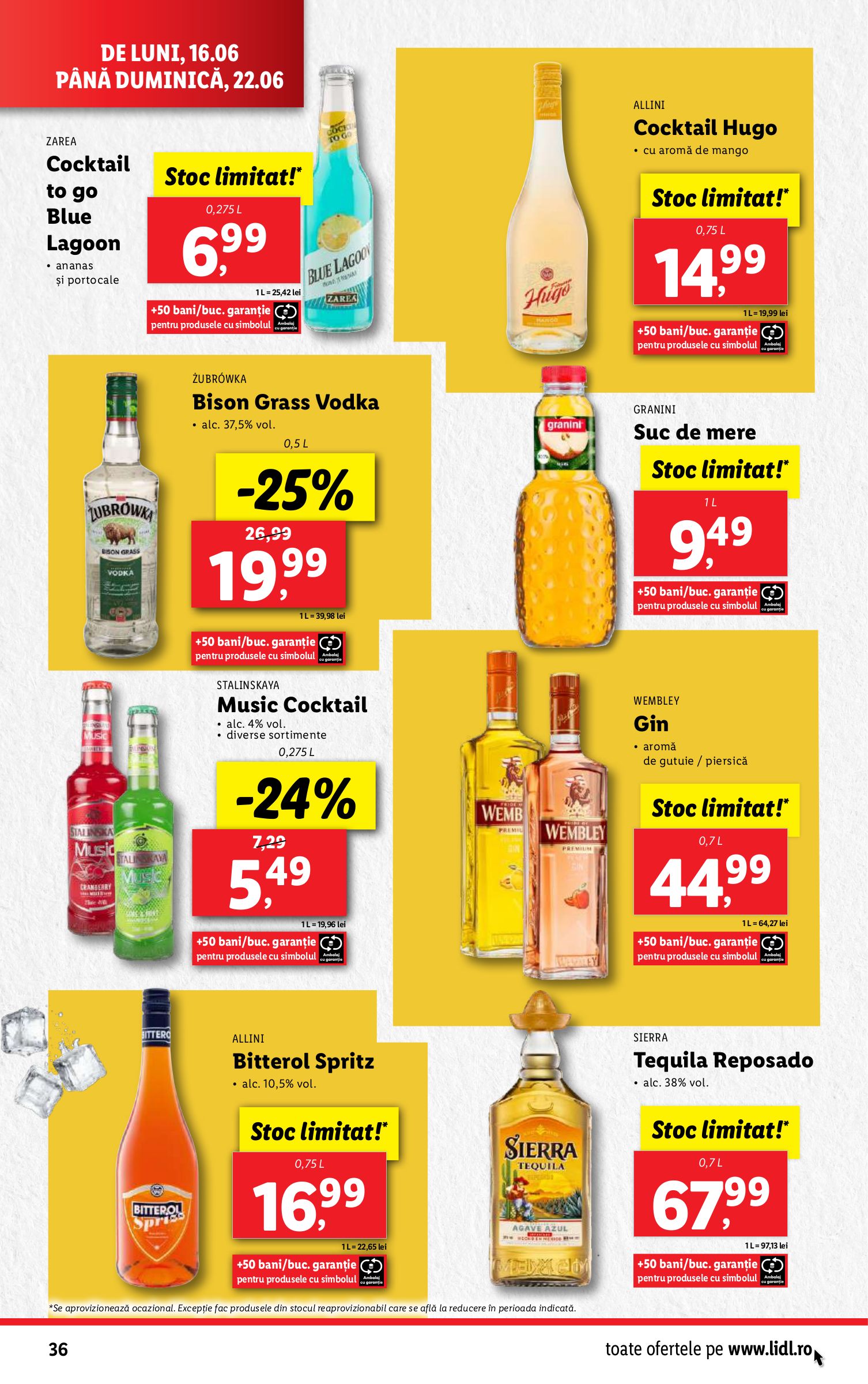 lidl - Catalog Lidl valabil din 16.06. până pe 22.06. - page: 36 lidl - Catalog Lidl valabil din 16.06. până pe 22.06. - page: 36