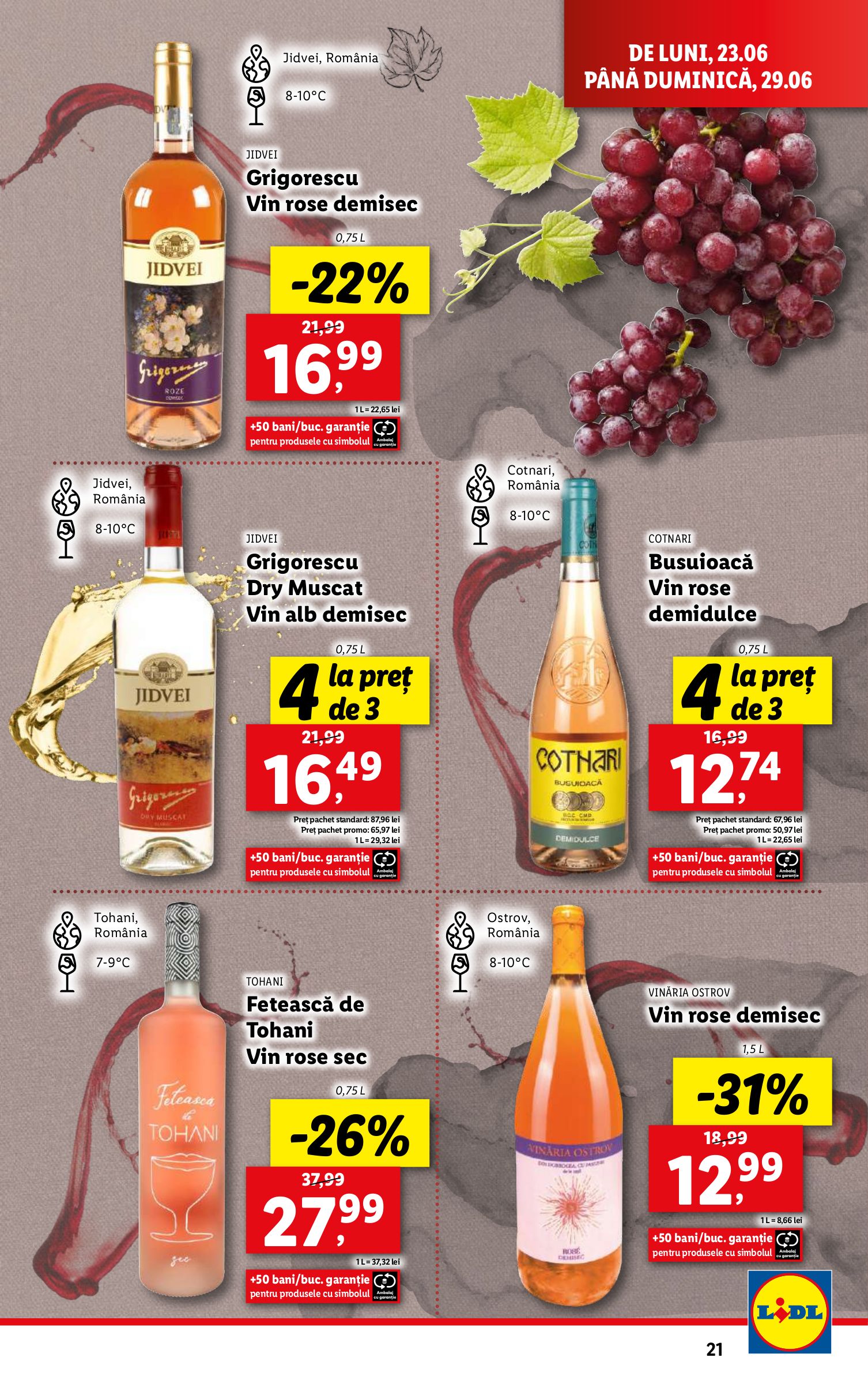 lidl - Catalog Lidl valabil din 23.06. până pe 29.06. - page: 21 lidl - Catalog Lidl valabil din 23.06. până pe 29.06. - page: 21
