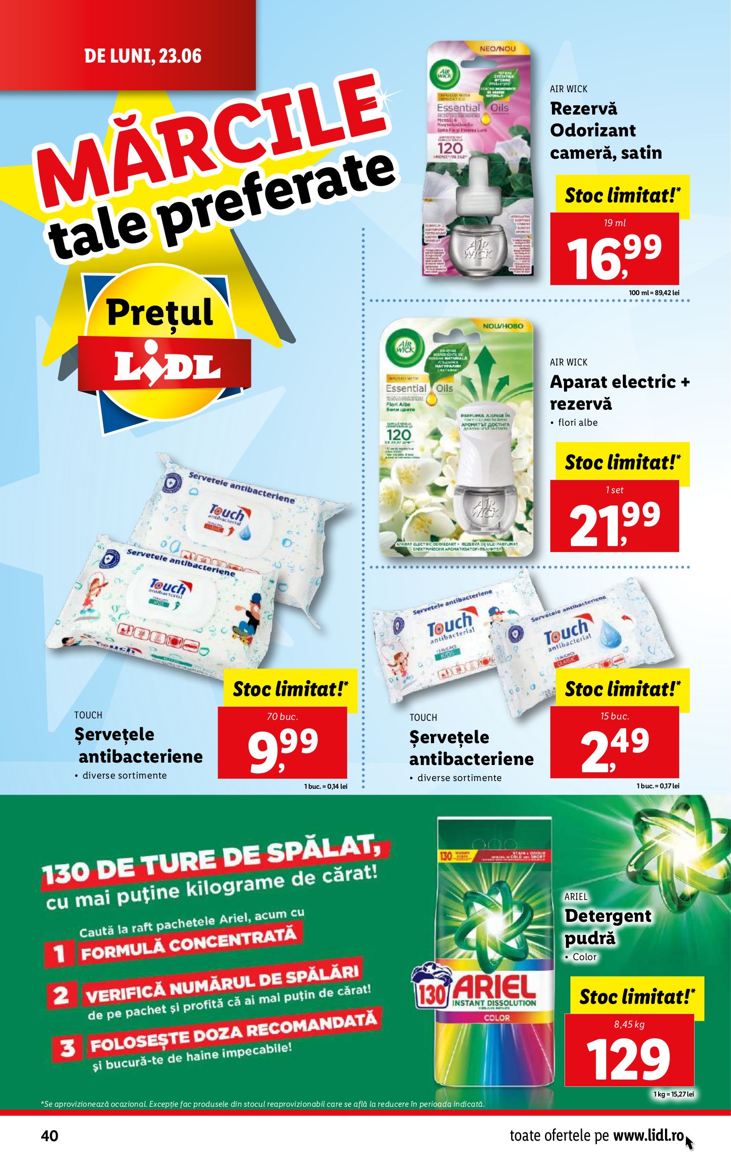 lidl - Catalog Lidl valabil din 23.06. până pe 29.06. - page: 40 lidl - Catalog Lidl valabil din 23.06. până pe 29.06. - page: 40