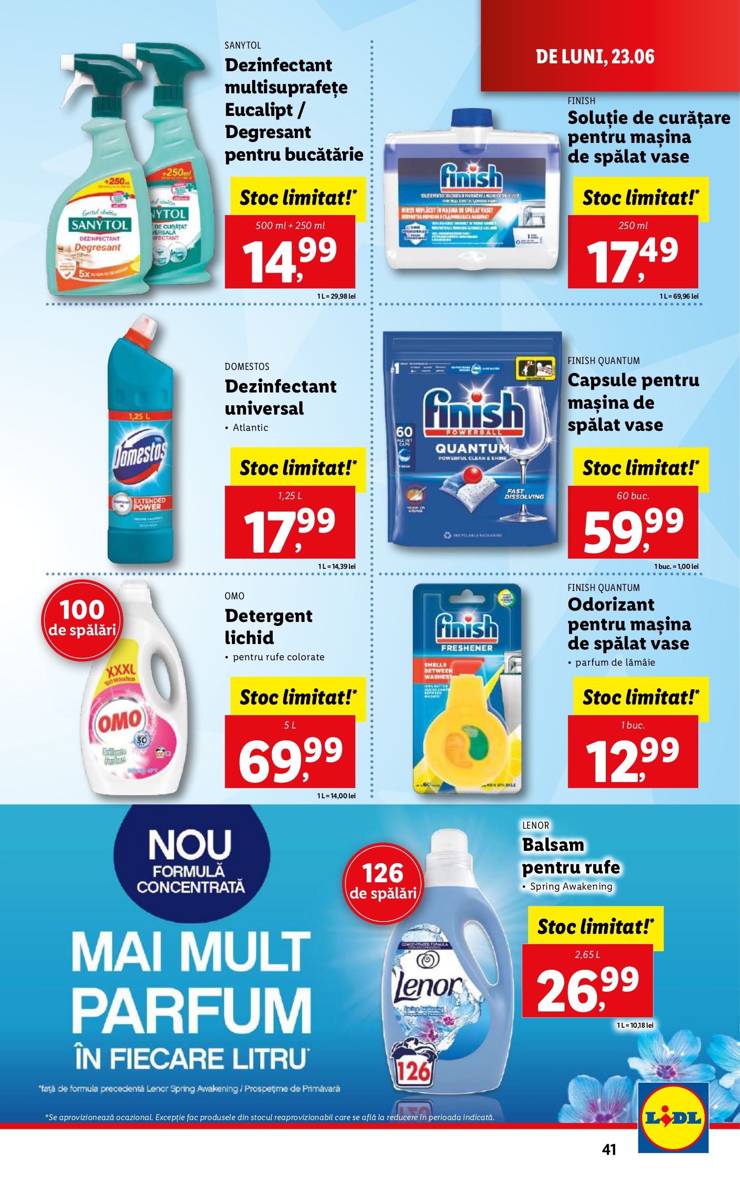 lidl - Catalog Lidl valabil din 23.06. până pe 29.06. - page: 41 lidl - Catalog Lidl valabil din 23.06. până pe 29.06. - page: 41