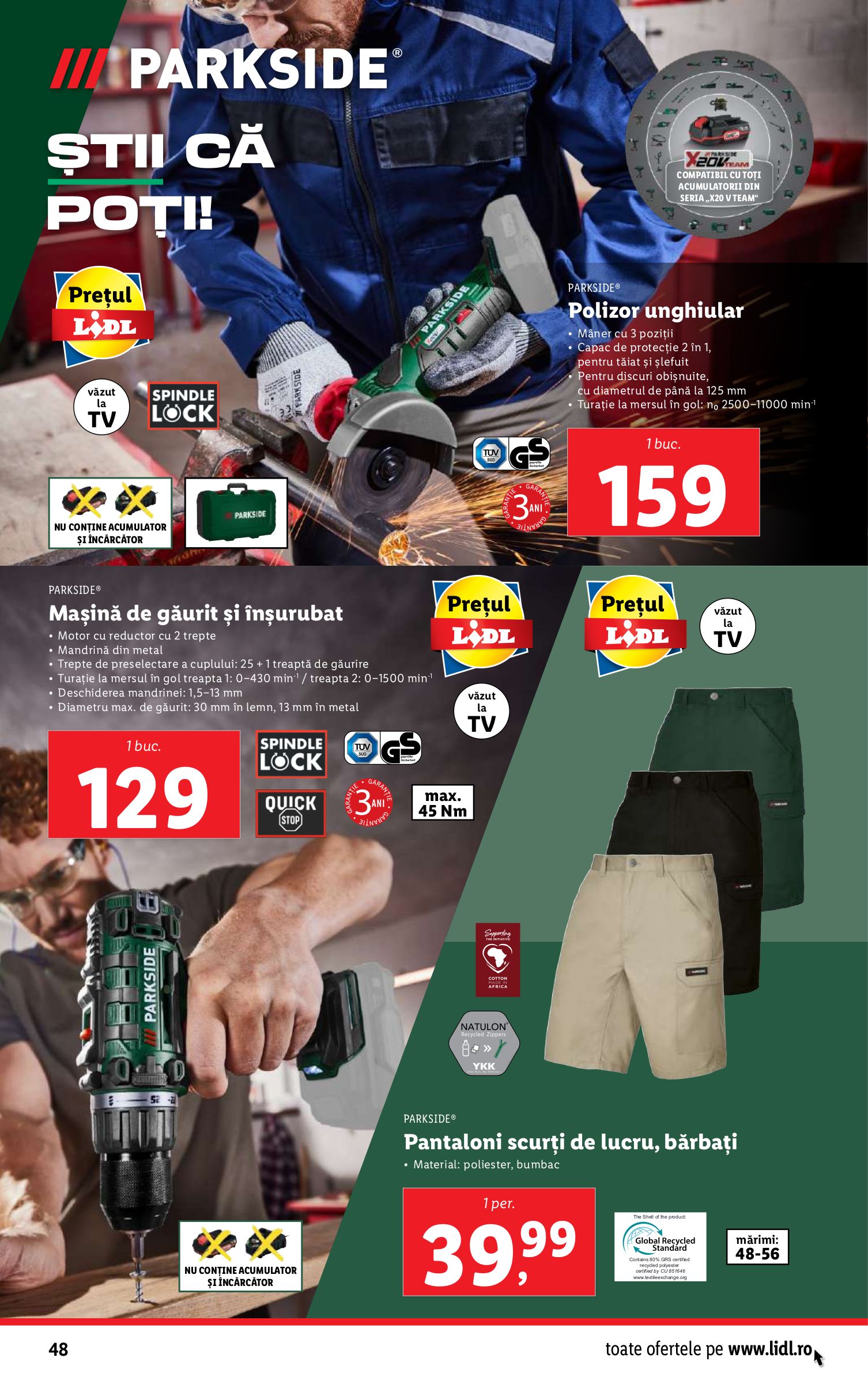 lidl - Catalog Lidl valabil din 23.06. până pe 29.06. - page: 48 lidl - Catalog Lidl valabil din 23.06. până pe 29.06. - page: 48