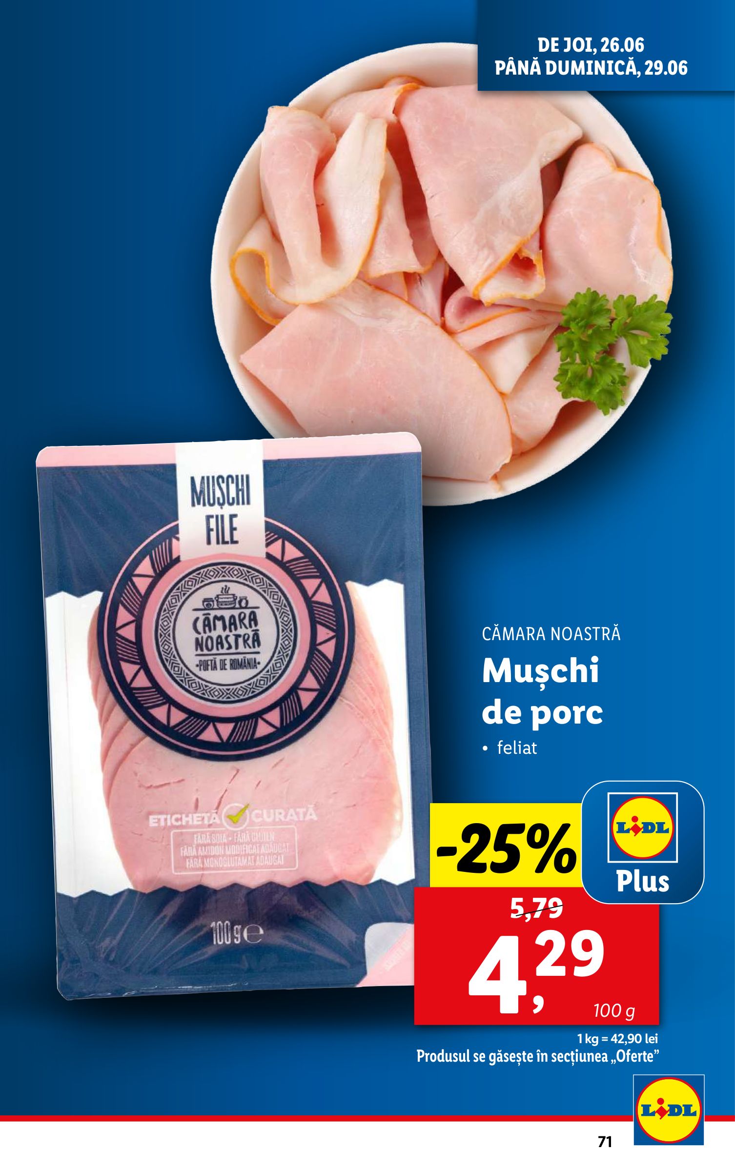 lidl - Catalog Lidl valabil din 23.06. până pe 29.06. - page: 71 lidl - Catalog Lidl valabil din 23.06. până pe 29.06. - page: 71
