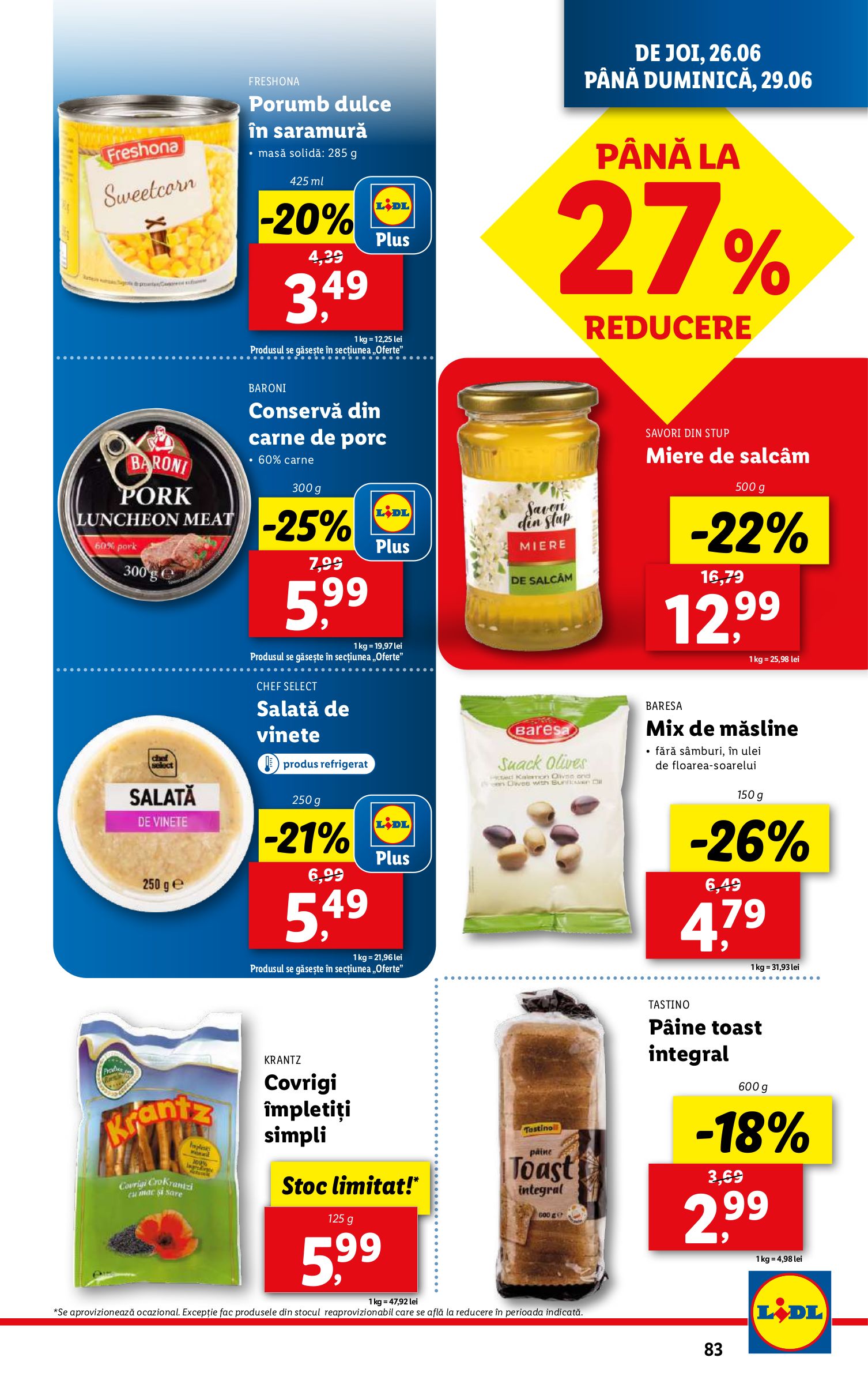 lidl - Catalog Lidl valabil din 23.06. până pe 29.06. - page: 83 lidl - Catalog Lidl valabil din 23.06. până pe 29.06. - page: 83