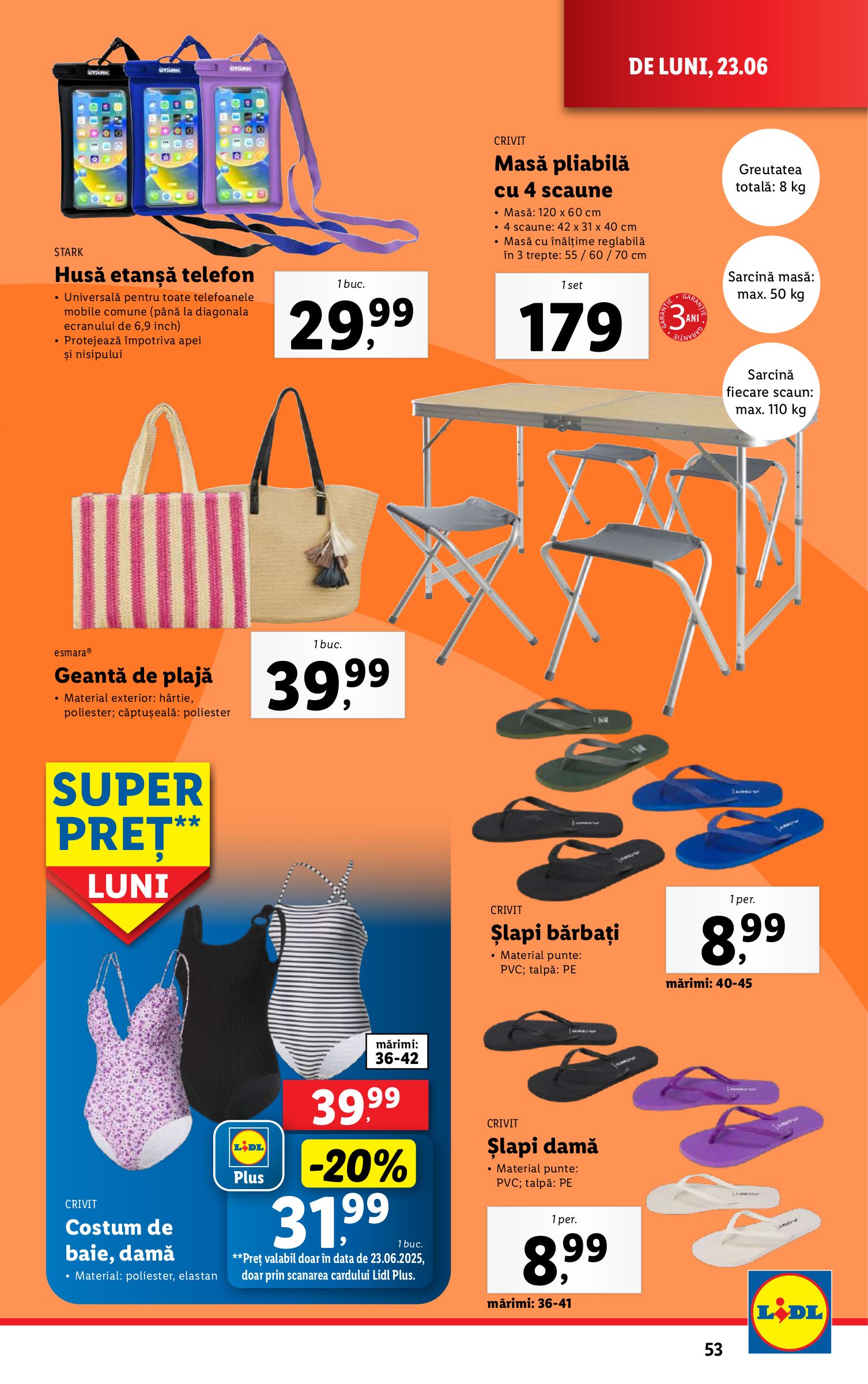 lidl - Catalog Lidl valabil din 23.06. până pe 29.06. - page: 53 lidl - Catalog Lidl valabil din 23.06. până pe 29.06. - page: 53