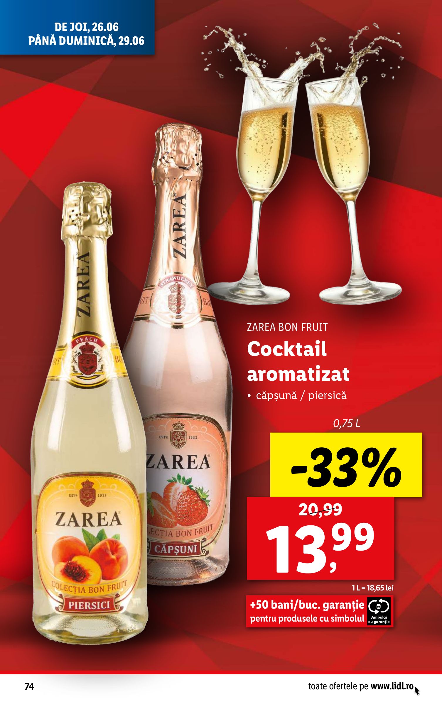 lidl - Catalog Lidl valabil din 23.06. până pe 29.06. - page: 74 lidl - Catalog Lidl valabil din 23.06. până pe 29.06. - page: 74