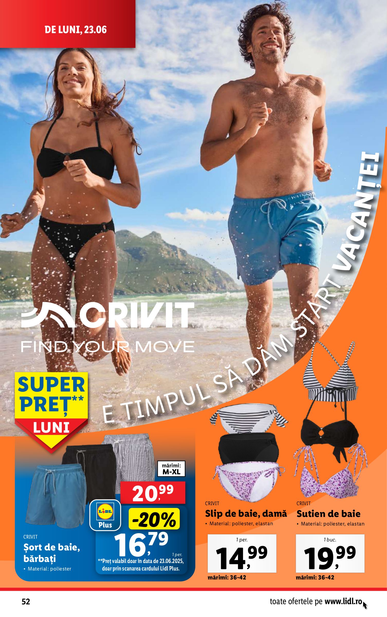 lidl - Catalog Lidl valabil din 23.06. până pe 29.06. - page: 52 lidl - Catalog Lidl valabil din 23.06. până pe 29.06. - page: 52