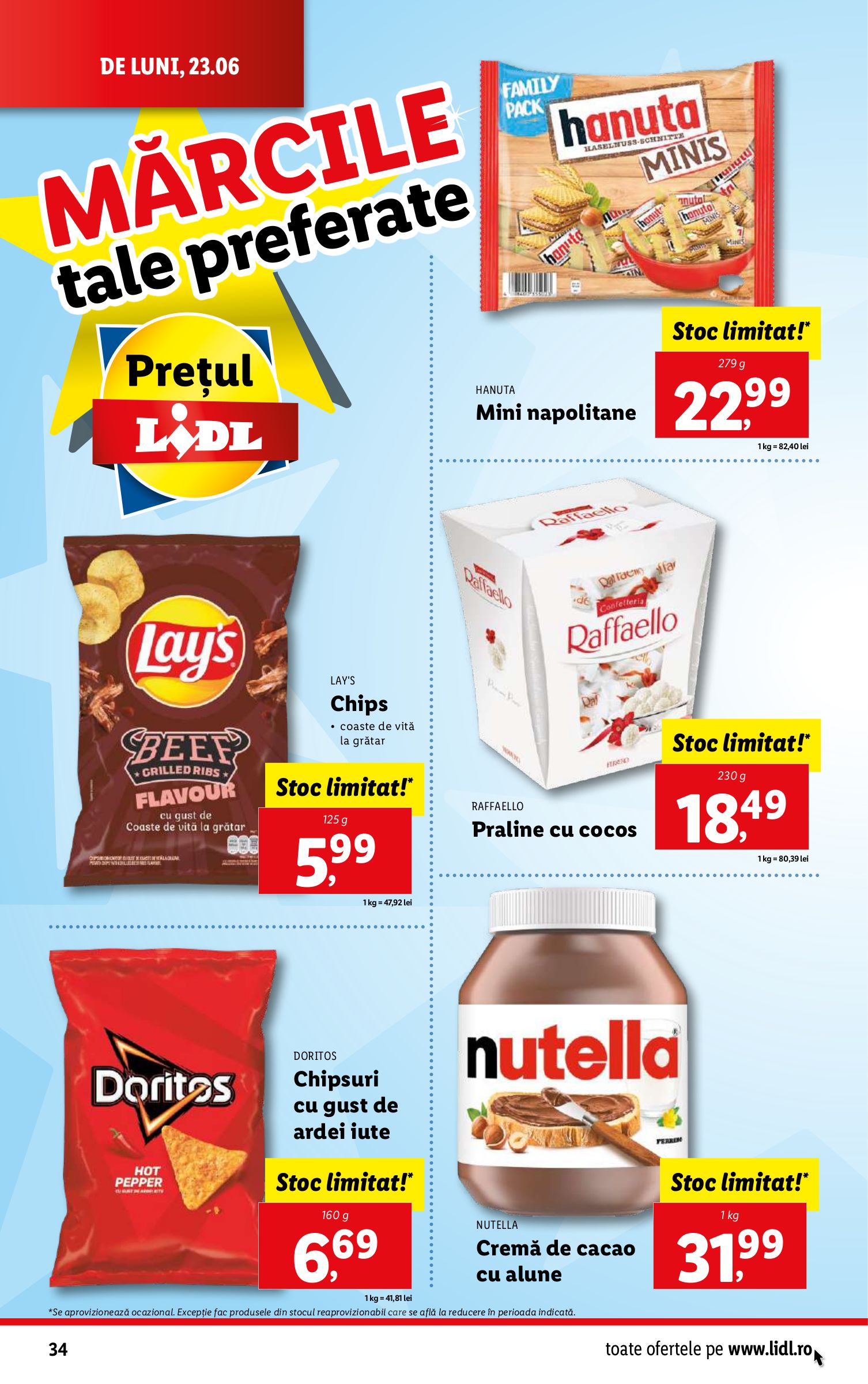 lidl - Catalog Lidl valabil din 23.06. până pe 29.06. - page: 34 lidl - Catalog Lidl valabil din 23.06. până pe 29.06. - page: 34