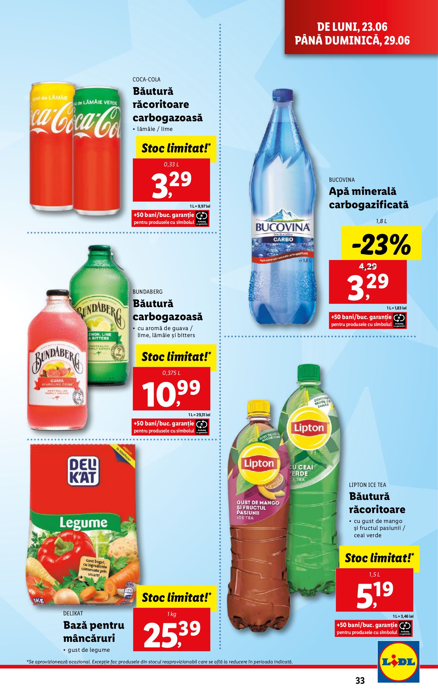 lidl - Catalog Lidl valabil din 23.06. până pe 29.06. - page: 33 lidl - Catalog Lidl valabil din 23.06. până pe 29.06. - page: 33