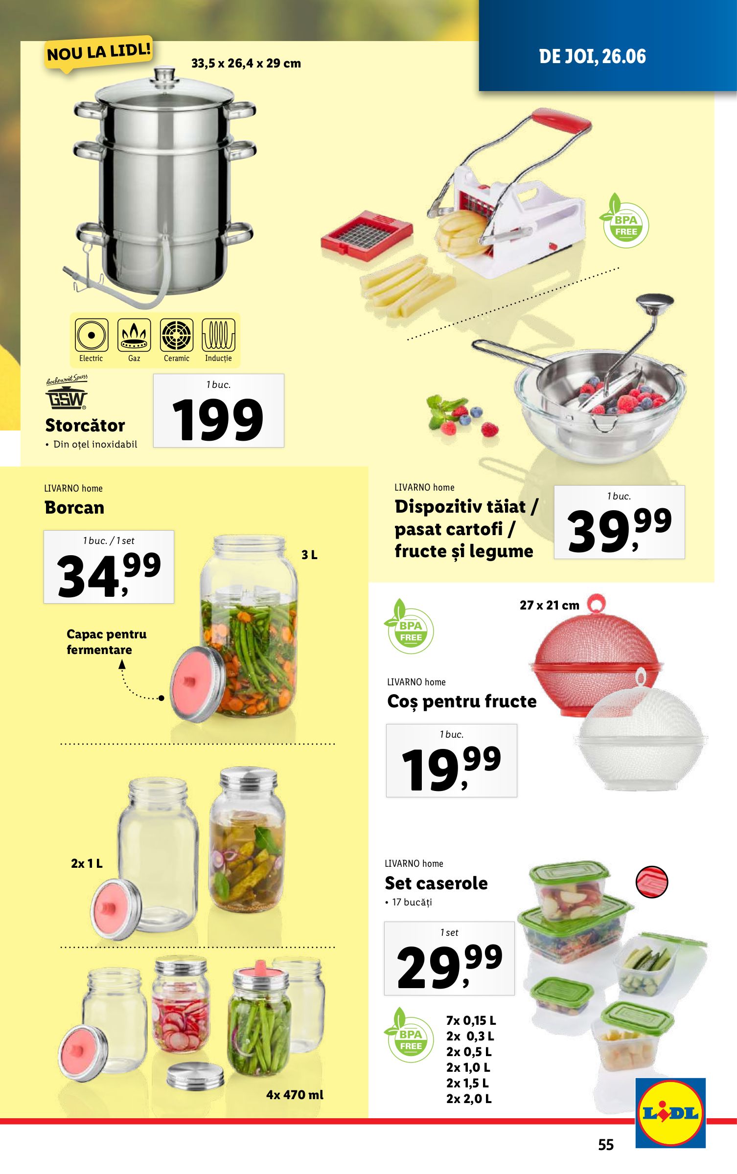 lidl - Catalog Lidl valabil din 23.06. până pe 29.06. - page: 55 lidl - Catalog Lidl valabil din 23.06. până pe 29.06. - page: 55