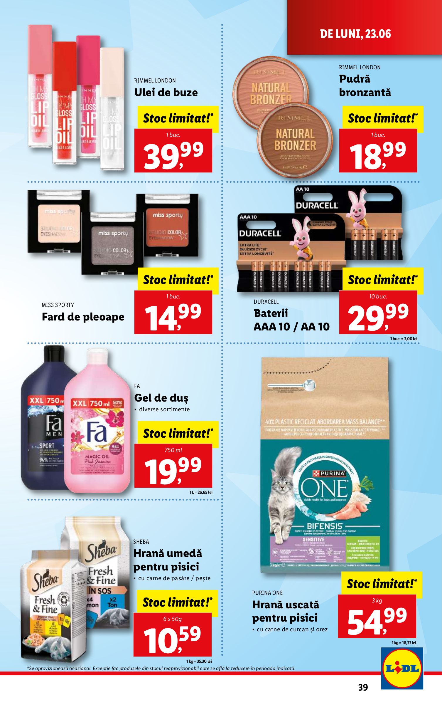 lidl - Catalog Lidl valabil din 23.06. până pe 29.06. - page: 39 lidl - Catalog Lidl valabil din 23.06. până pe 29.06. - page: 39
