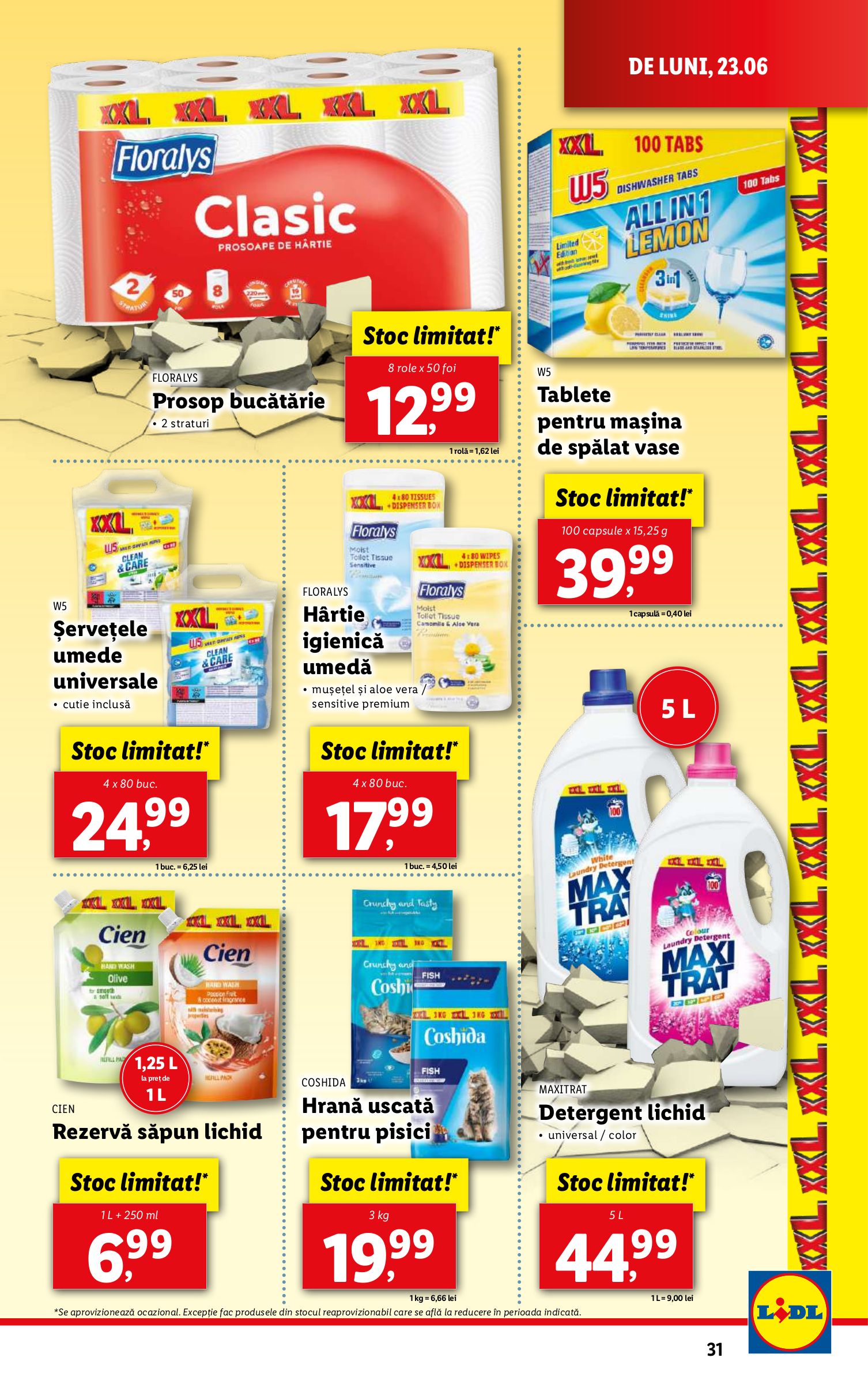 lidl - Catalog Lidl valabil din 23.06. până pe 29.06. - page: 31 lidl - Catalog Lidl valabil din 23.06. până pe 29.06. - page: 31