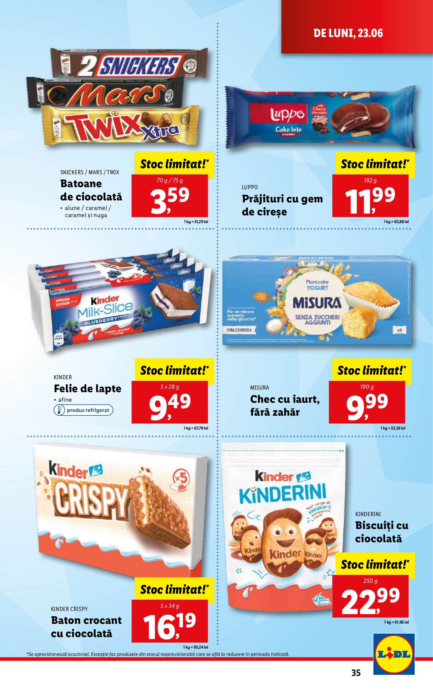 lidl - Catalog Lidl valabil din 23.06. până pe 29.06. - page: 35 lidl - Catalog Lidl valabil din 23.06. până pe 29.06. - page: 35