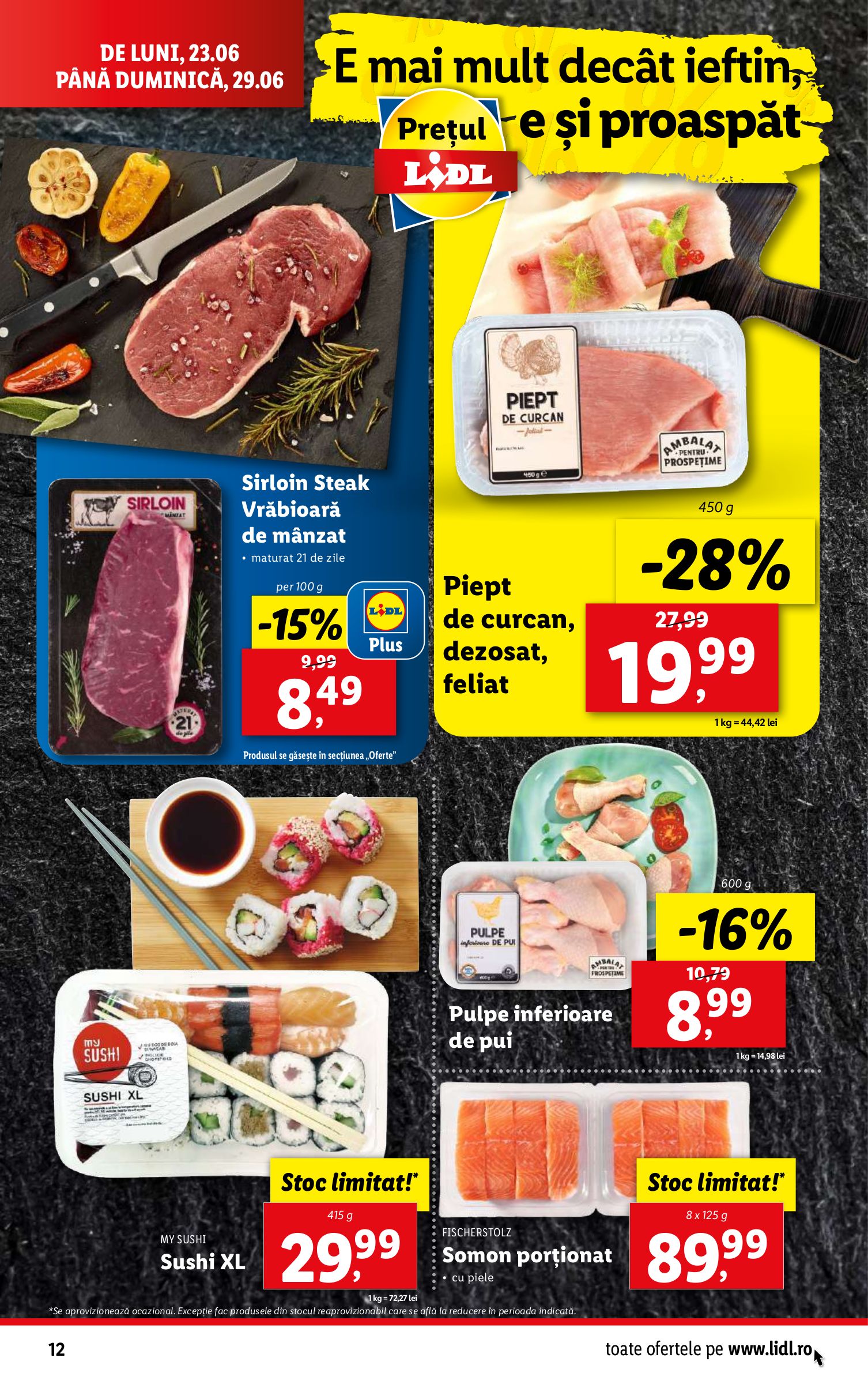 lidl - Catalog Lidl valabil din 23.06. până pe 29.06. - page: 12 lidl - Catalog Lidl valabil din 23.06. până pe 29.06. - page: 12