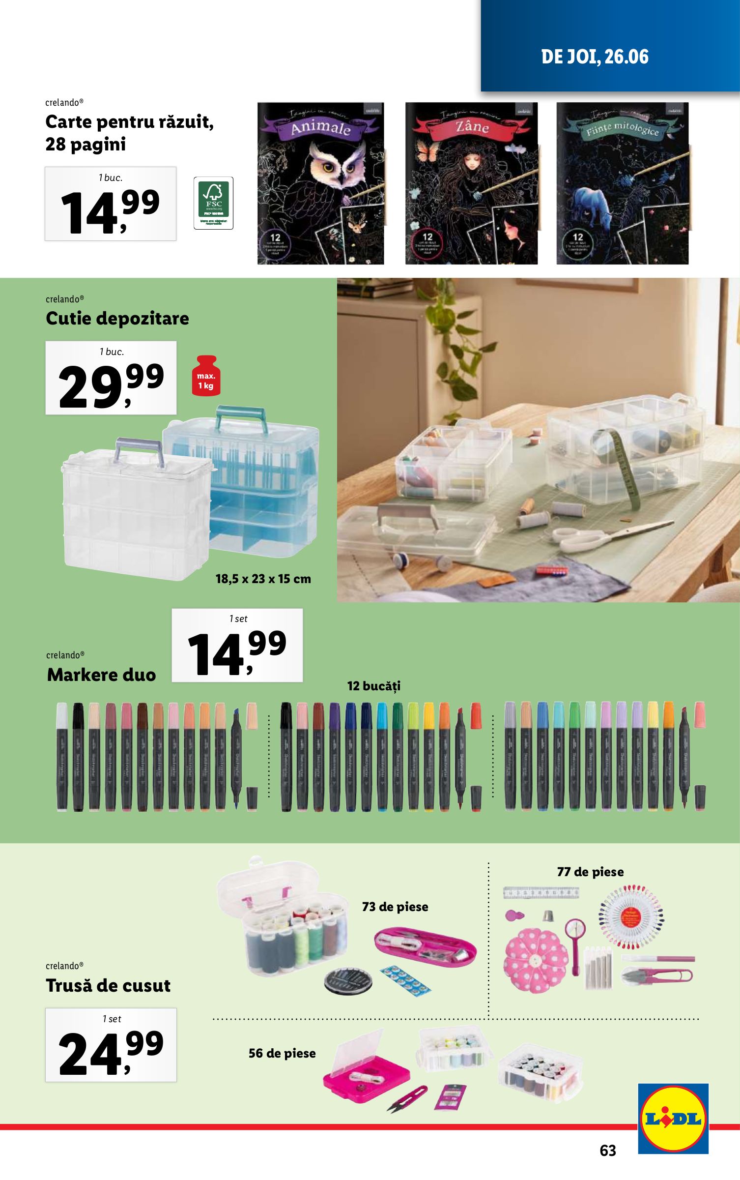 lidl - Catalog Lidl valabil din 23.06. până pe 29.06. - page: 63 lidl - Catalog Lidl valabil din 23.06. până pe 29.06. - page: 63