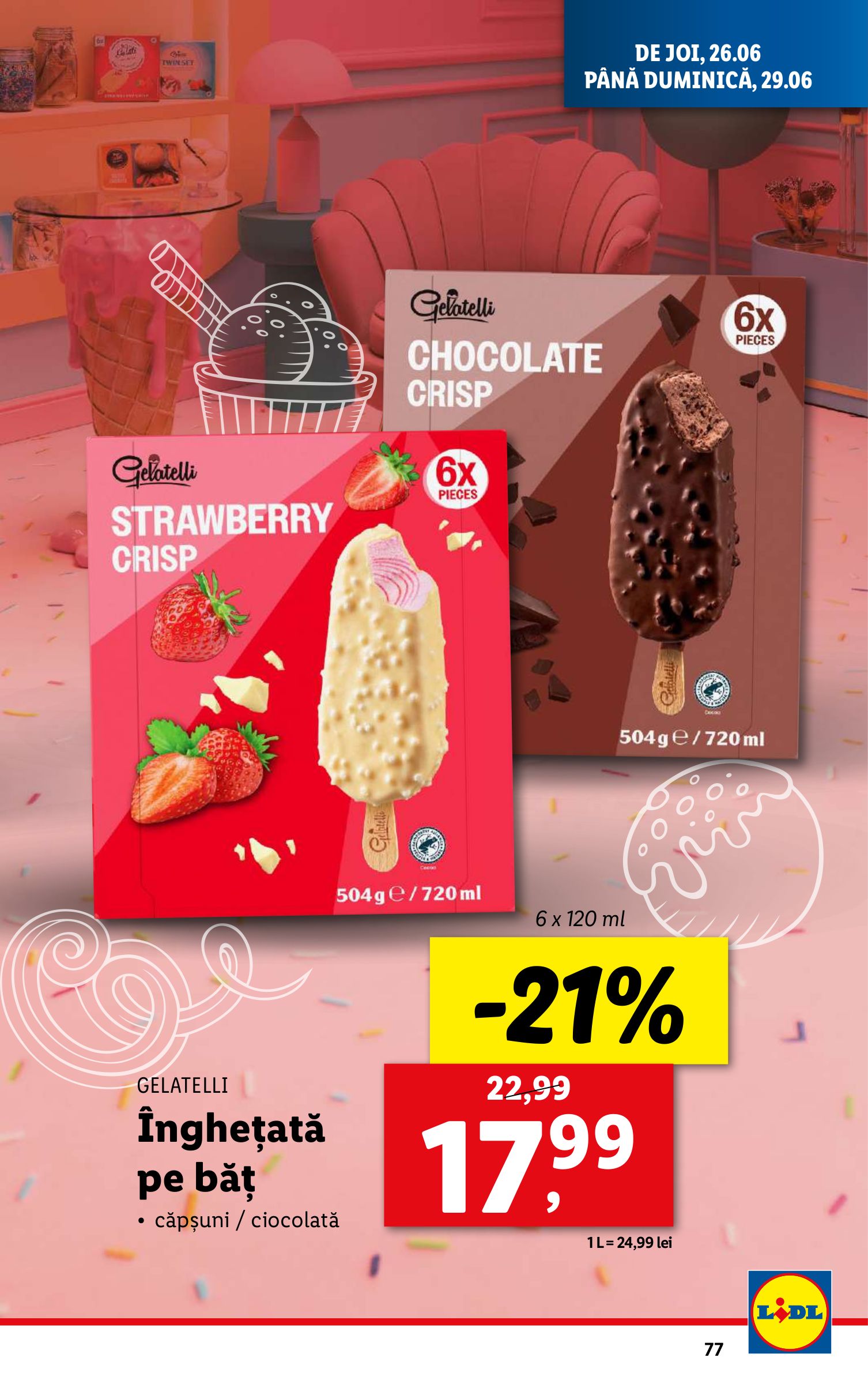 lidl - Catalog Lidl valabil din 23.06. până pe 29.06. - page: 77 lidl - Catalog Lidl valabil din 23.06. până pe 29.06. - page: 77