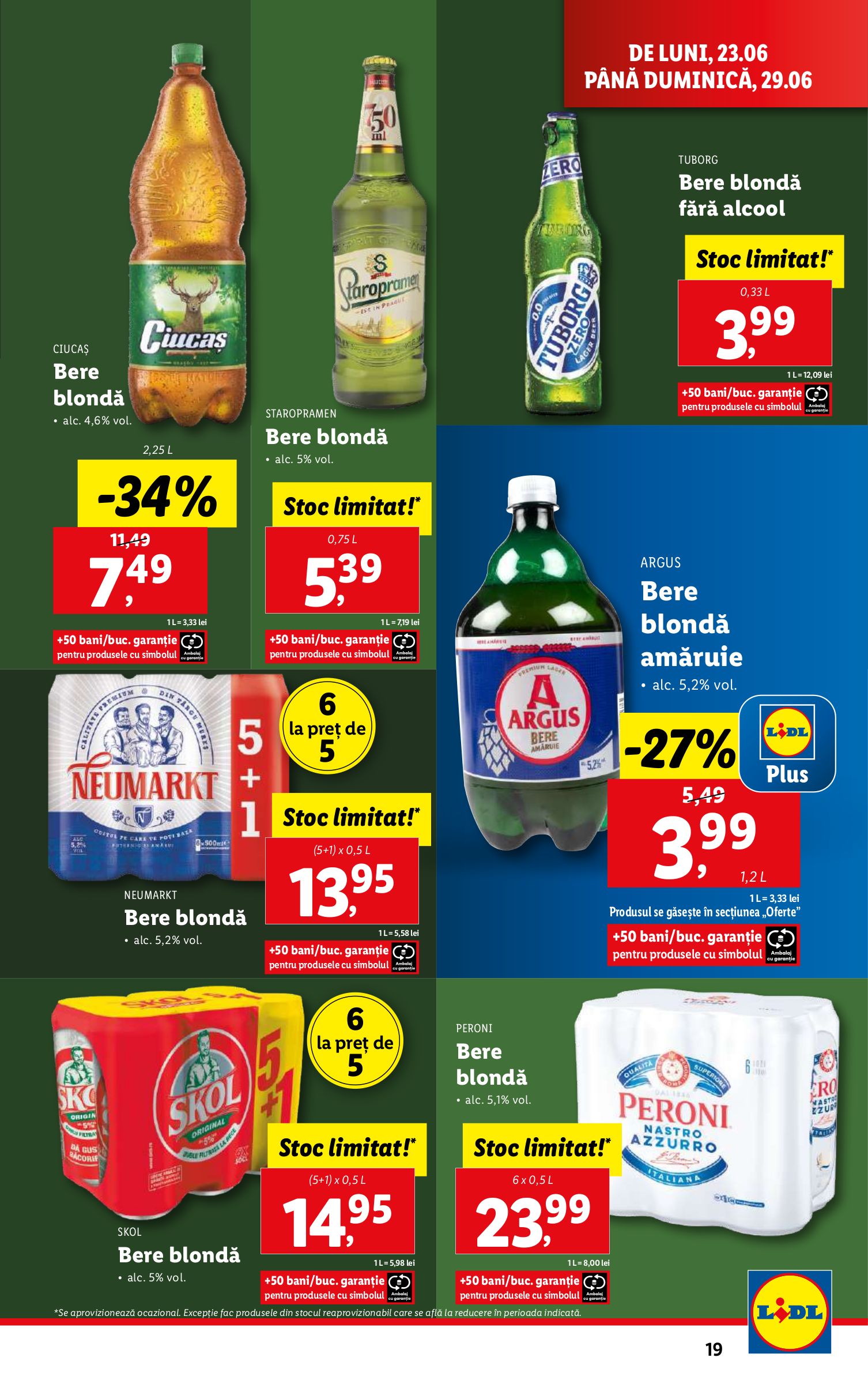 lidl - Catalog Lidl valabil din 23.06. până pe 29.06. - page: 19 lidl - Catalog Lidl valabil din 23.06. până pe 29.06. - page: 19