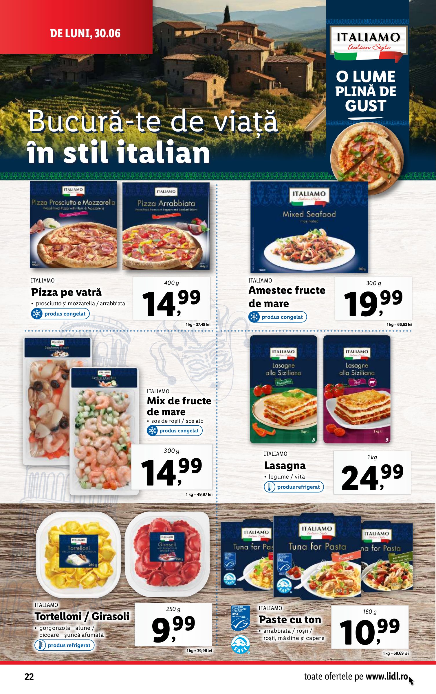 lidl - Catalog Lidl valabil din 30.06. până pe 06.07. - page: 22 lidl - Catalog Lidl valabil din 30.06. până pe 06.07. - page: 22
