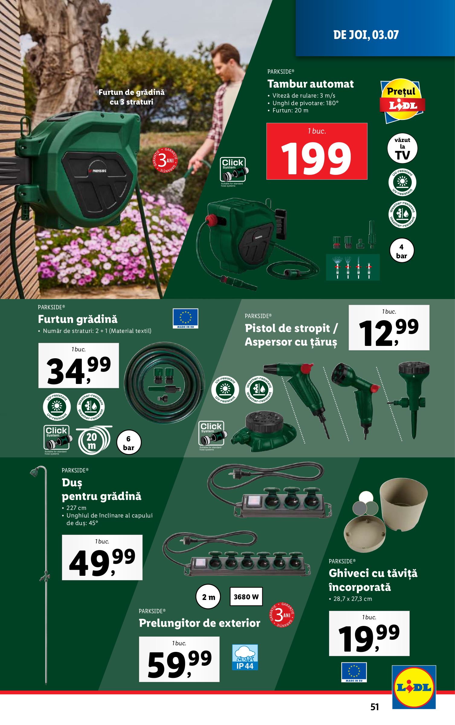 lidl - Catalog Lidl valabil din 30.06. până pe 06.07. - page: 51 lidl - Catalog Lidl valabil din 30.06. până pe 06.07. - page: 51