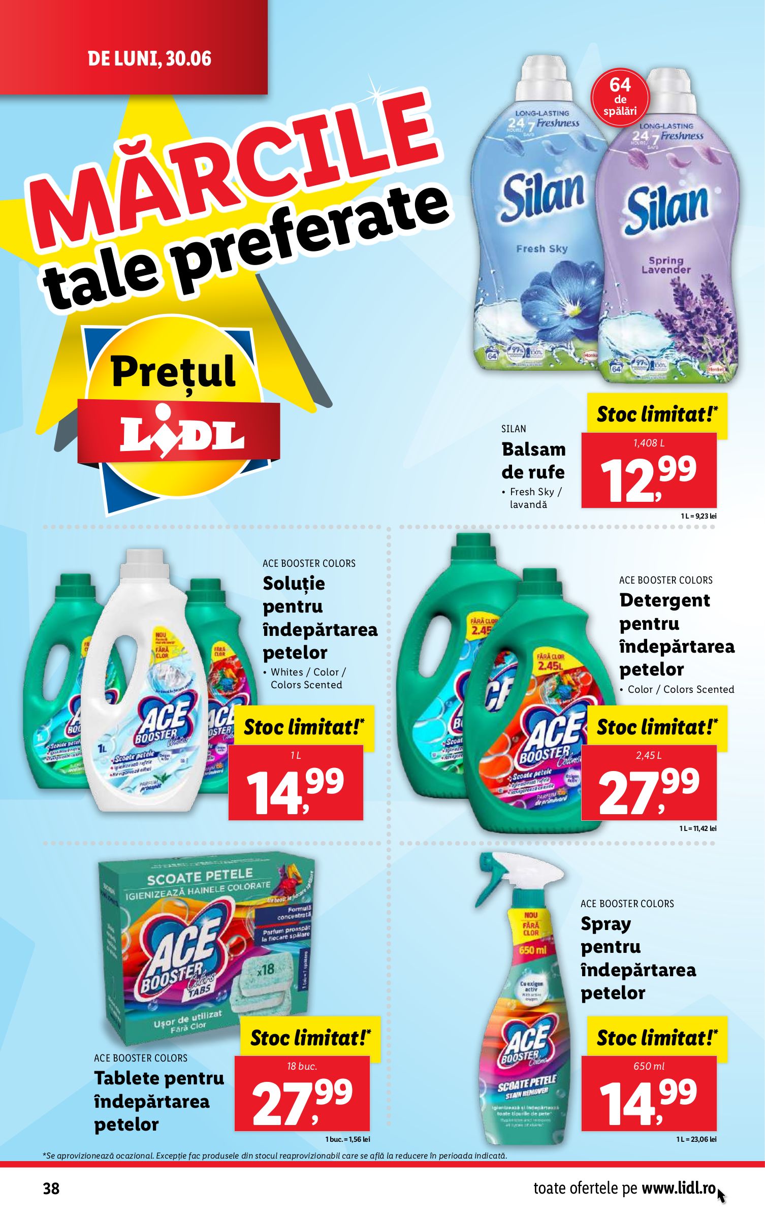 lidl - Catalog Lidl valabil din 30.06. până pe 06.07. - page: 38 lidl - Catalog Lidl valabil din 30.06. până pe 06.07. - page: 38