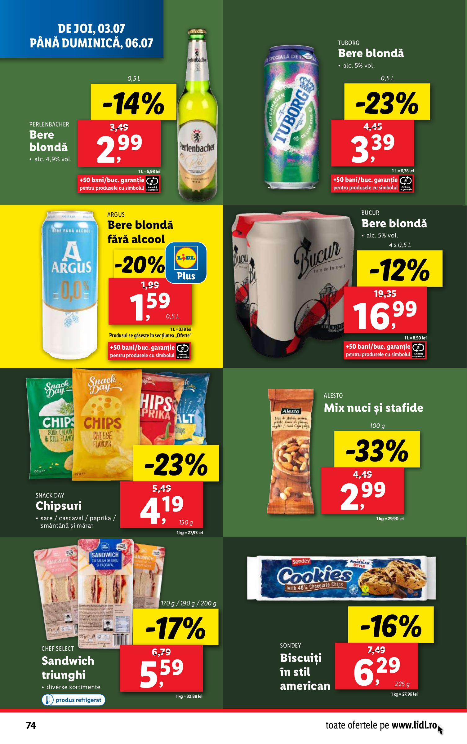 lidl - Catalog Lidl valabil din 30.06. până pe 06.07. - page: 74 lidl - Catalog Lidl valabil din 30.06. până pe 06.07. - page: 74