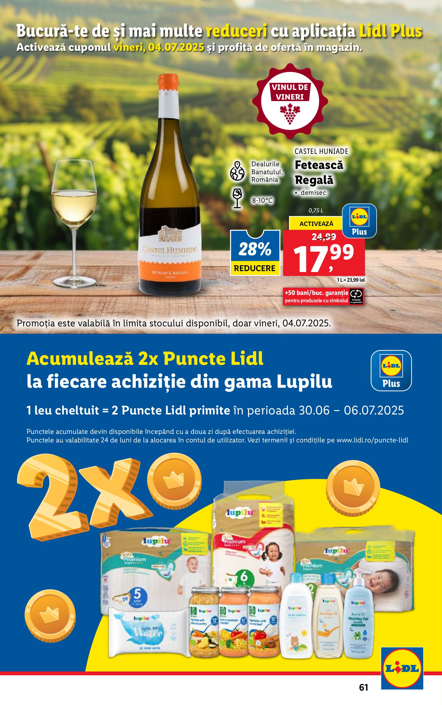 lidl - Catalog Lidl valabil din 30.06. până pe 06.07. - page: 61 lidl - Catalog Lidl valabil din 30.06. până pe 06.07. - page: 61