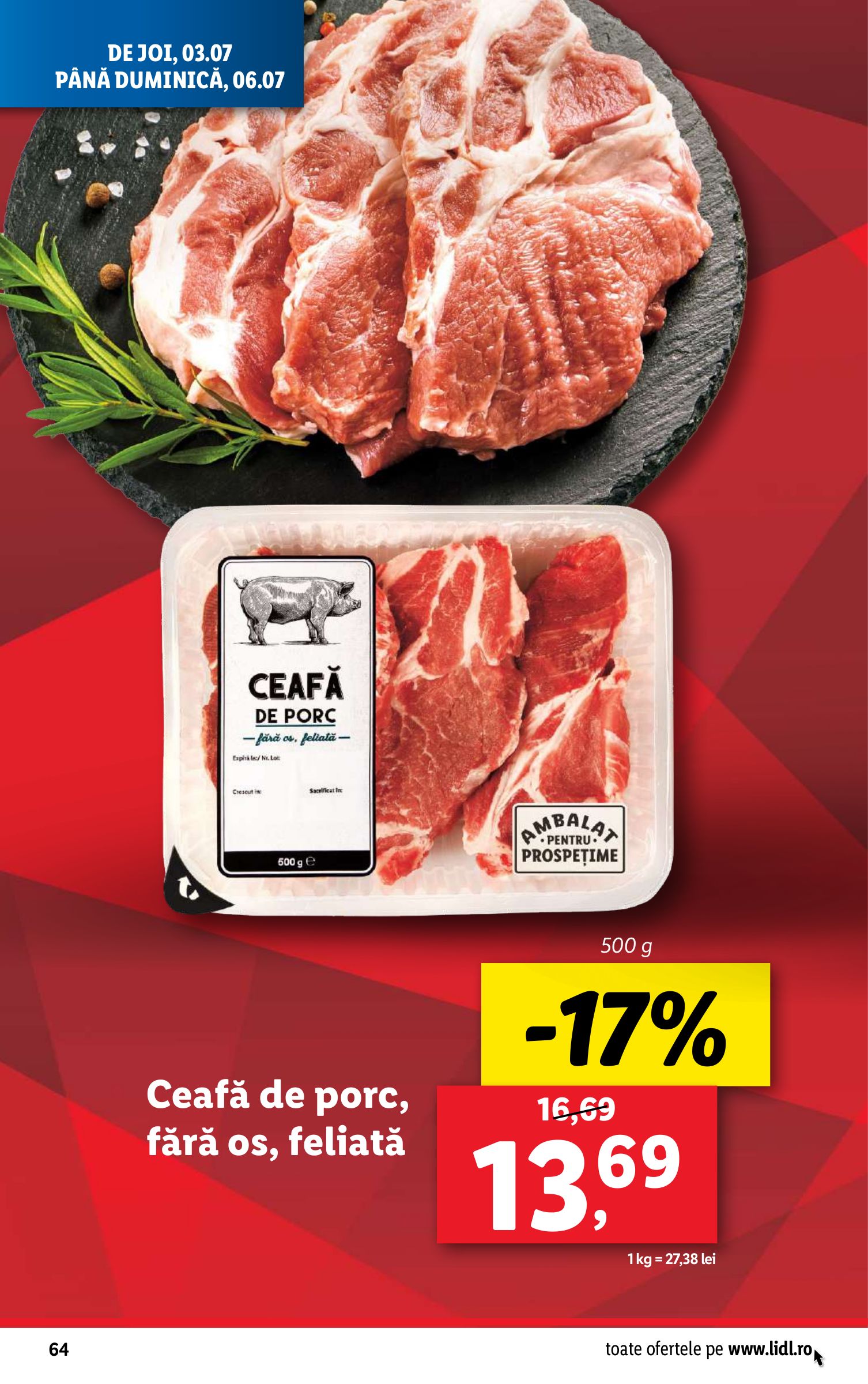 lidl - Catalog Lidl valabil din 30.06. până pe 06.07. - page: 64 lidl - Catalog Lidl valabil din 30.06. până pe 06.07. - page: 64