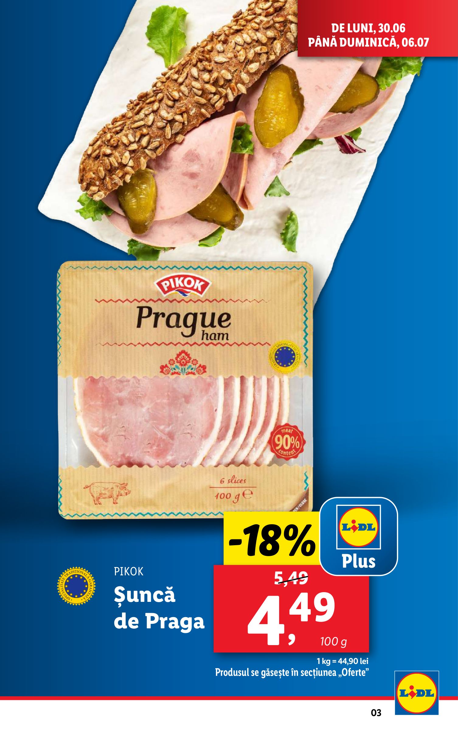 lidl - Catalog Lidl valabil din 30.06. până pe 06.07. - page: 3 lidl - Catalog Lidl valabil din 30.06. până pe 06.07. - page: 3
