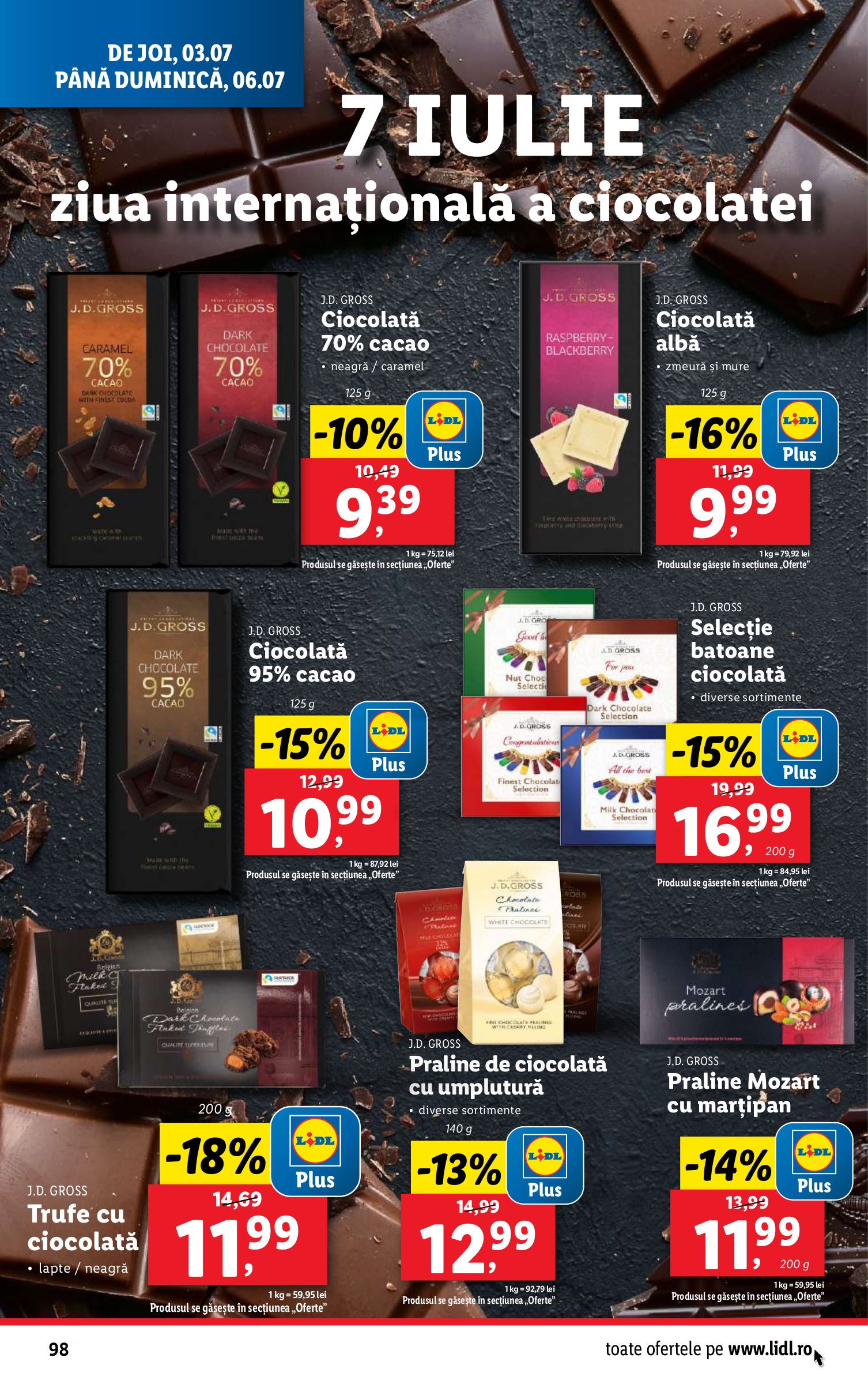 lidl - Catalog Lidl valabil din 30.06. până pe 06.07. - page: 98 lidl - Catalog Lidl valabil din 30.06. până pe 06.07. - page: 98