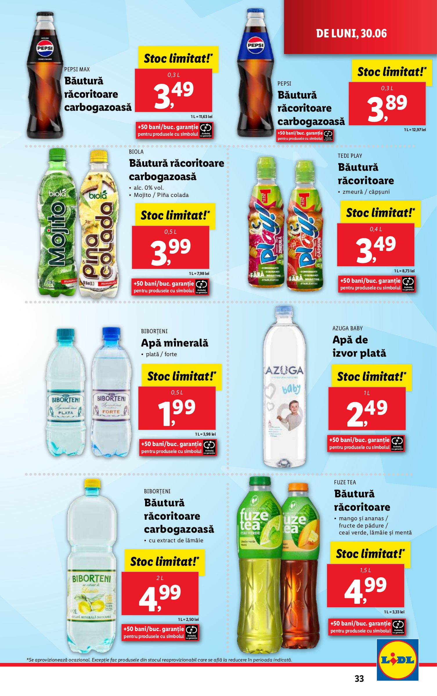lidl - Catalog Lidl valabil din 30.06. până pe 06.07. - page: 33 lidl - Catalog Lidl valabil din 30.06. până pe 06.07. - page: 33