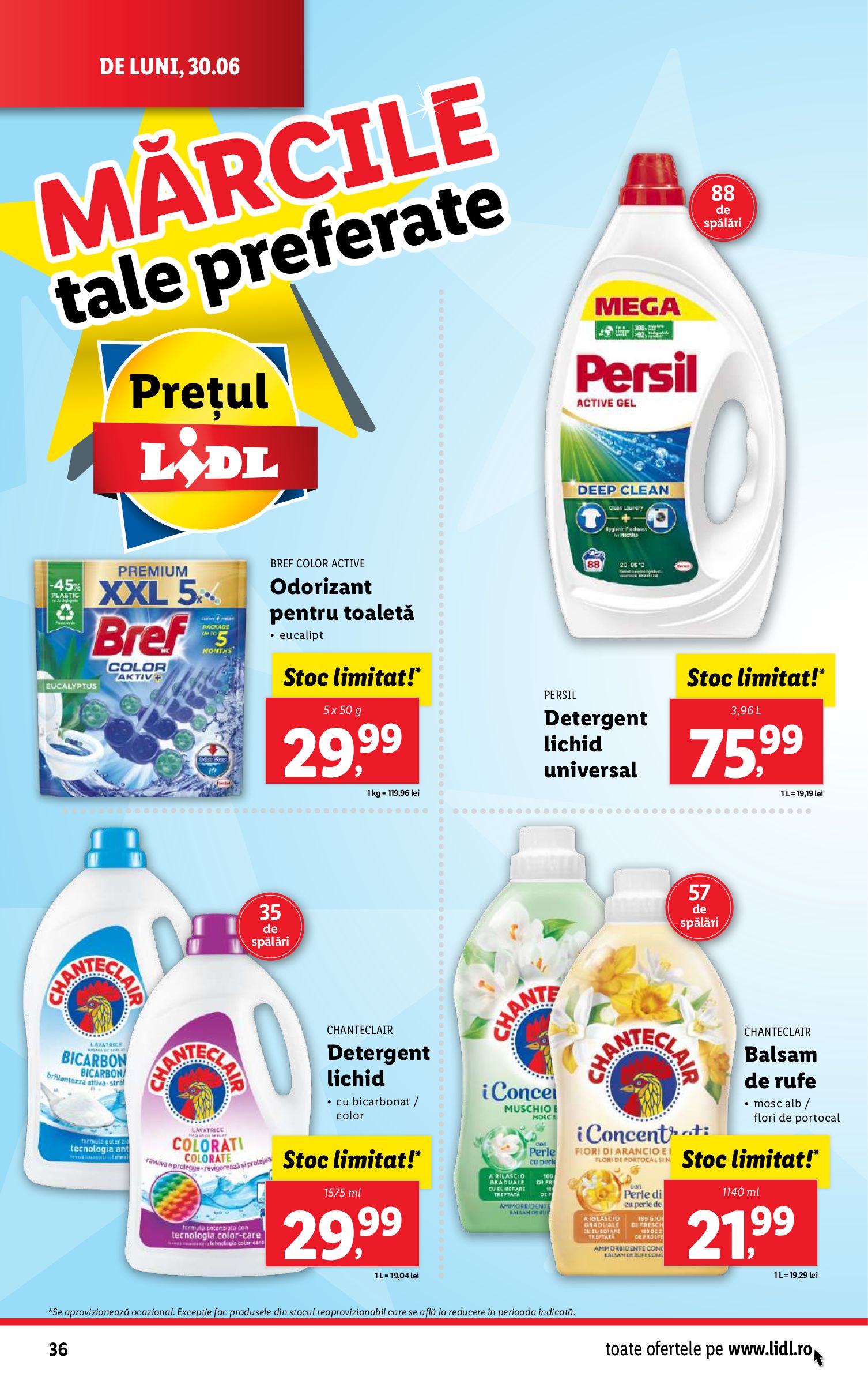 lidl - Catalog Lidl valabil din 30.06. până pe 06.07. - page: 36 lidl - Catalog Lidl valabil din 30.06. până pe 06.07. - page: 36
